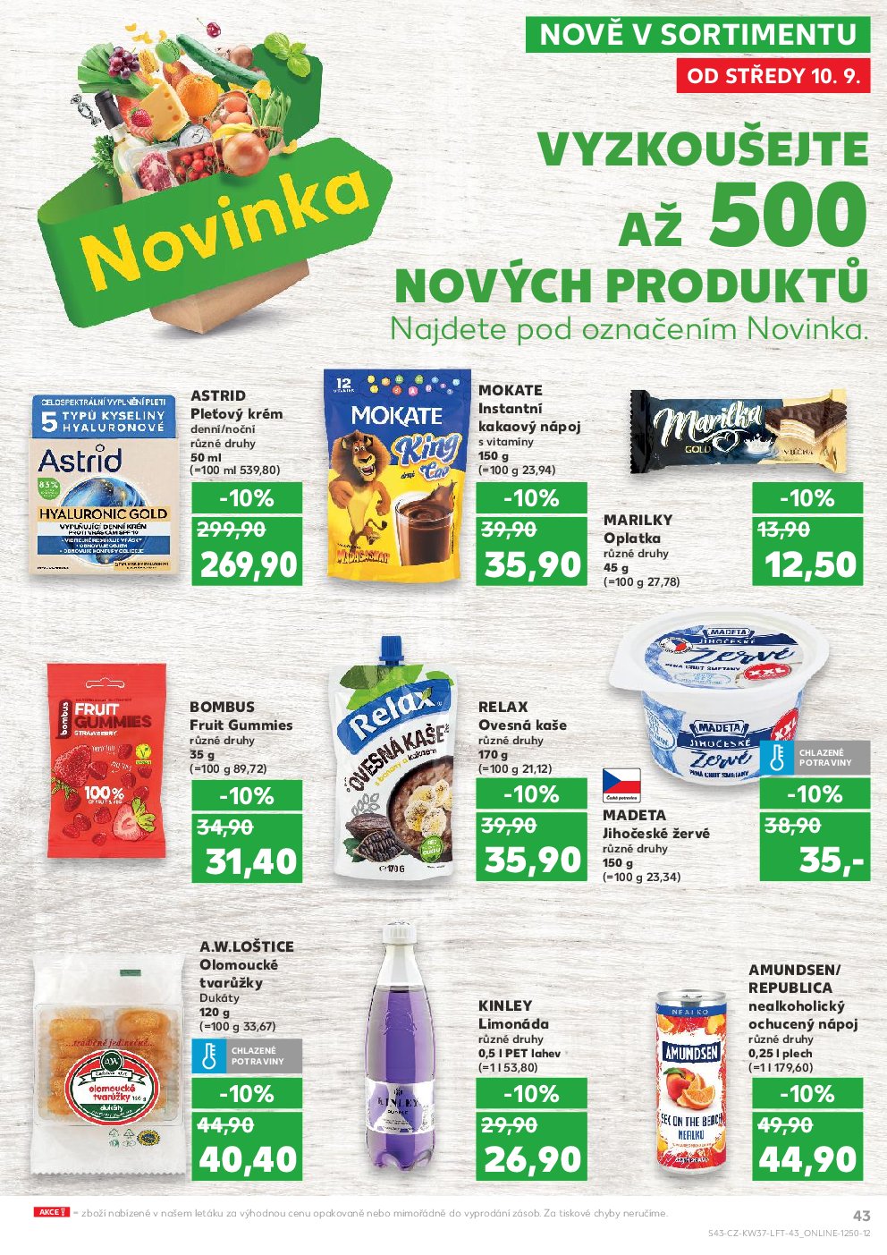 kaufland - Leták Kaufland Praha 4 od 10.09. do 16.09. - page: 43 kaufland - Leták Kaufland Praha 4 od 10.09. do 16.09. - page: 43