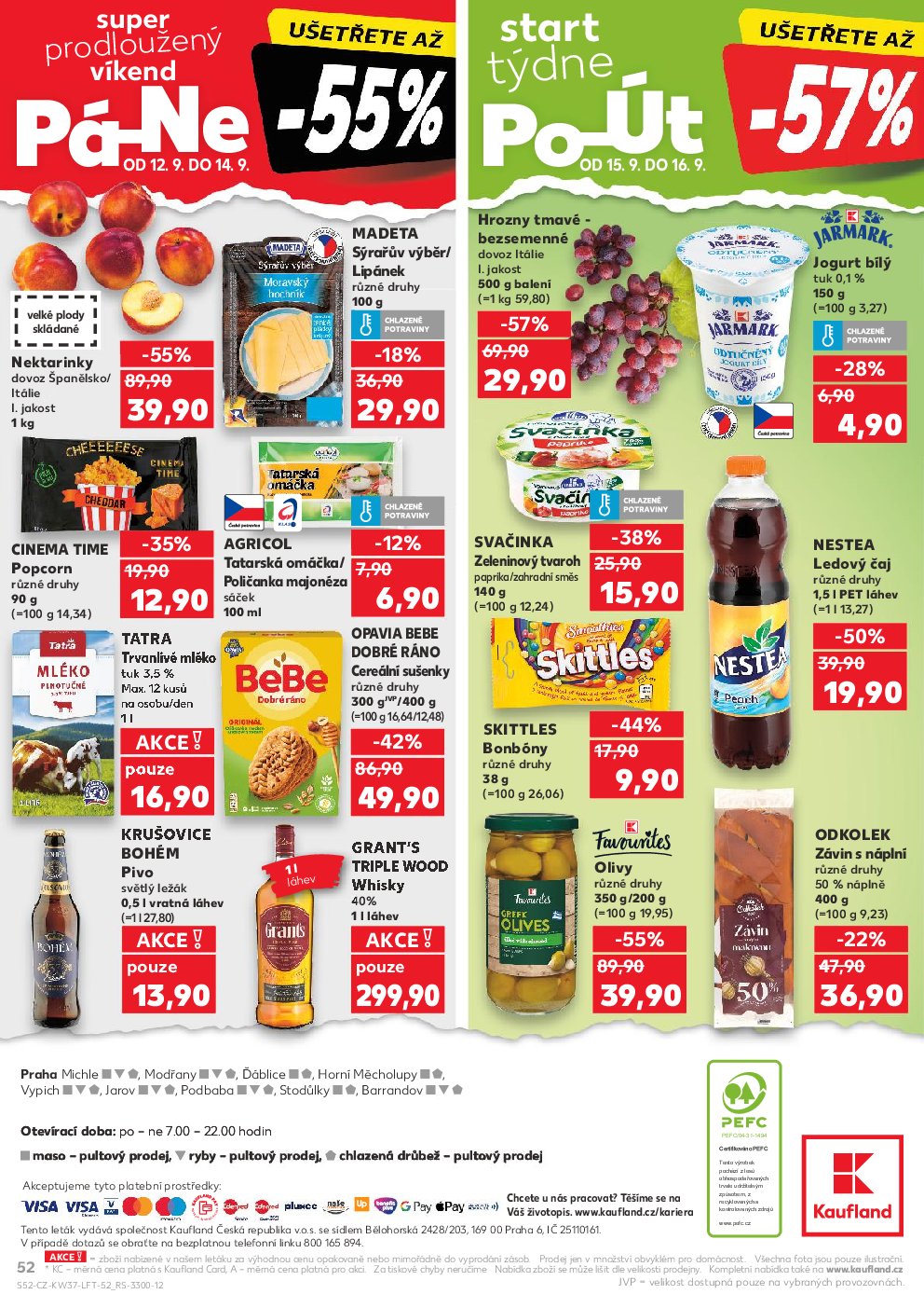 kaufland - Leták Kaufland Praha 4 od 10.09. do 16.09. - page: 52 kaufland - Leták Kaufland Praha 4 od 10.09. do 16.09. - page: 52
