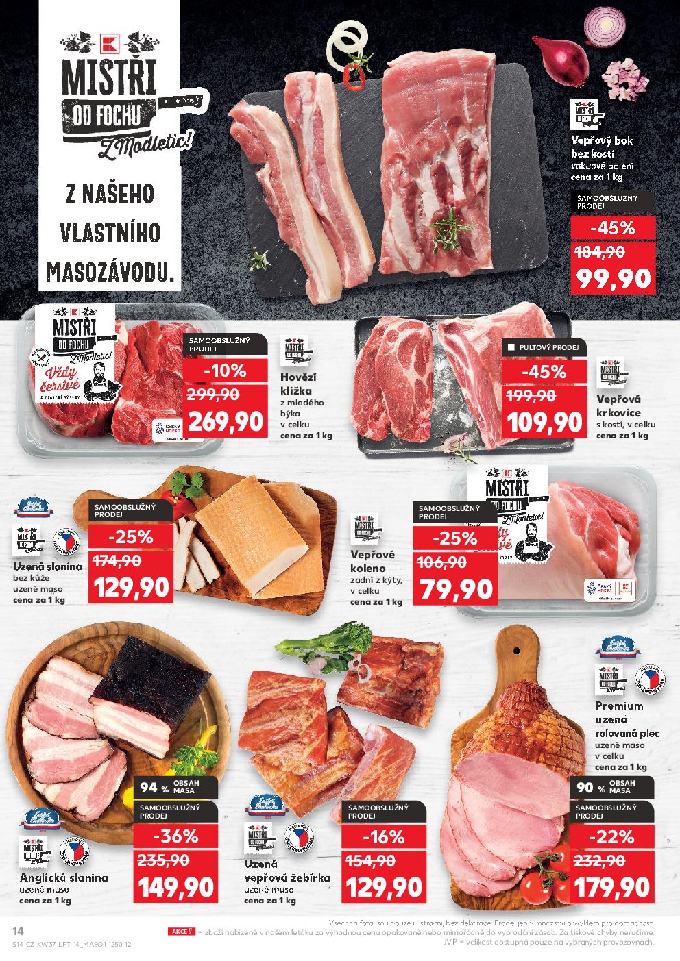 kaufland - Leták Kaufland Kolín od 10.09. do 16.09. - page: 14 kaufland - Leták Kaufland Kolín od 10.09. do 16.09. - page: 14