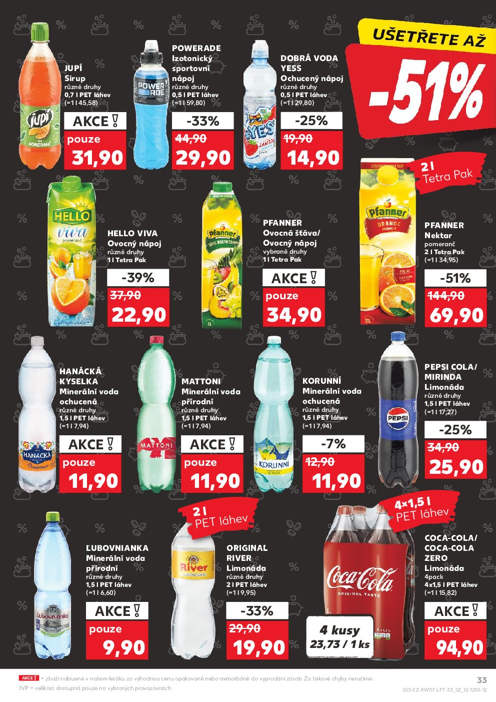 kaufland - Leták Kaufland Kolín od 10.09. do 16.09. - page: 33 kaufland - Leták Kaufland Kolín od 10.09. do 16.09. - page: 33