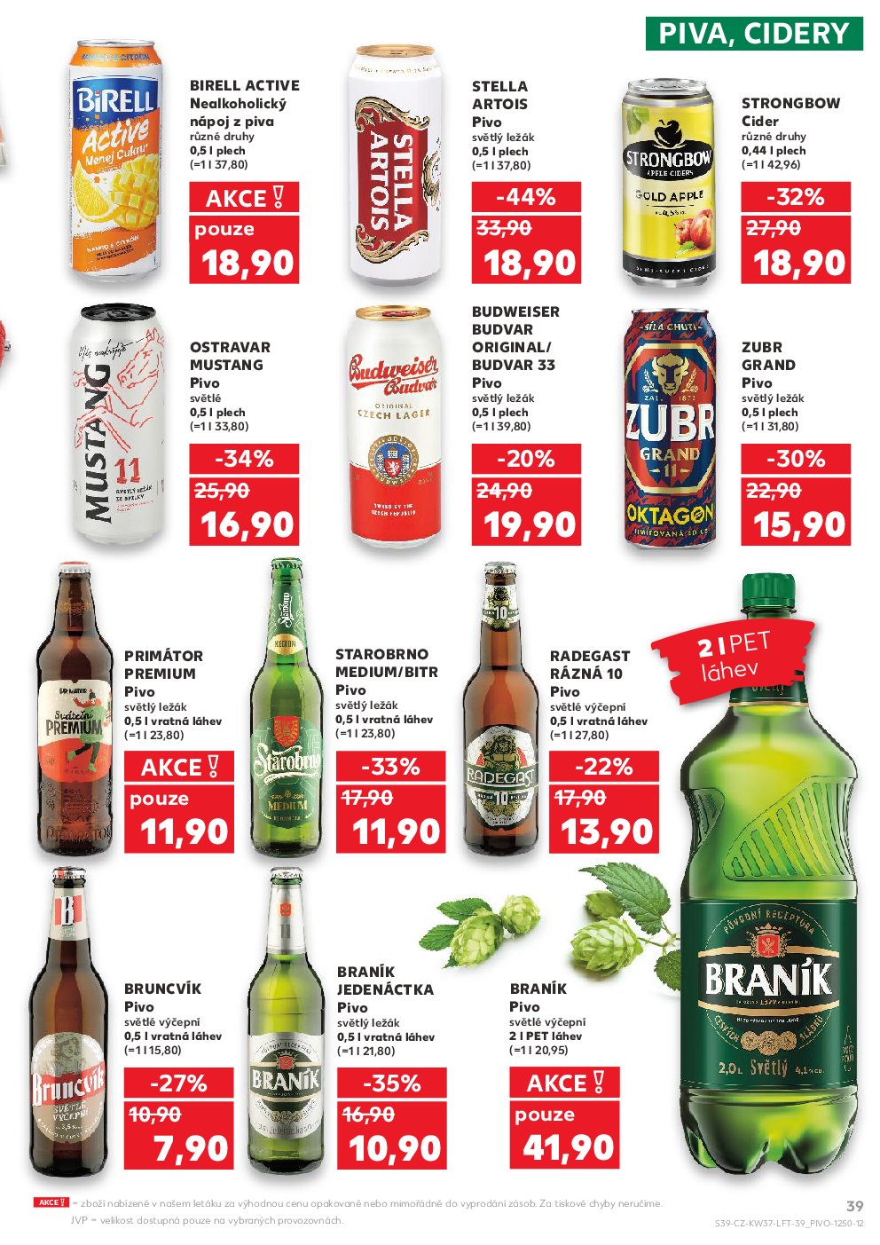 kaufland - Leták Kaufland - Ostrava od 10.09. do 16.09. - page: 39 kaufland - Leták Kaufland - Ostrava od 10.09. do 16.09. - page: 39