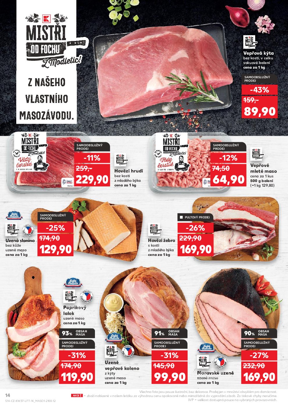 kaufland - Leták Kaufland - Ostrava od 10.09. do 16.09. - page: 14 kaufland - Leták Kaufland - Ostrava od 10.09. do 16.09. - page: 14