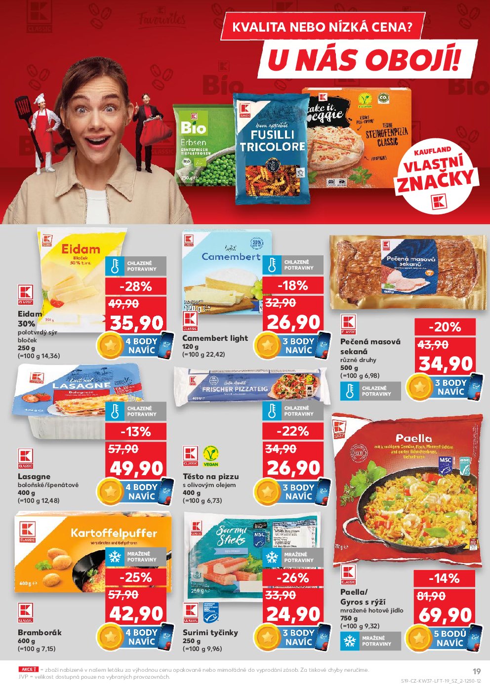 kaufland - Leták Kaufland - Ostrava od 10.09. do 16.09. - page: 19 kaufland - Leták Kaufland - Ostrava od 10.09. do 16.09. - page: 19