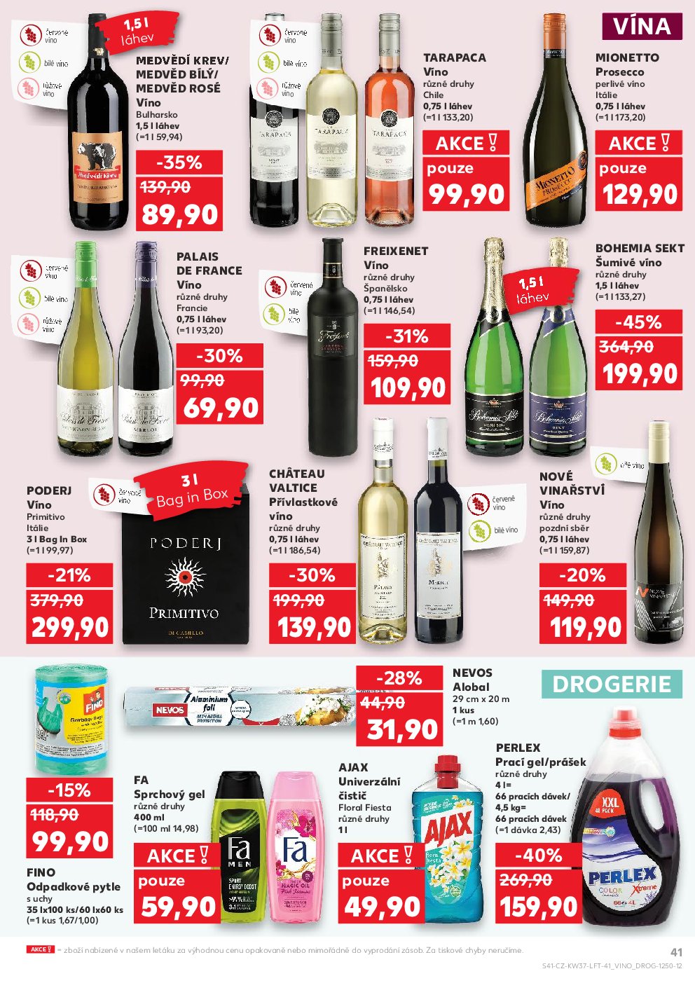 kaufland - Leták Kaufland - Ostrava od 10.09. do 16.09. - page: 41 kaufland - Leták Kaufland - Ostrava od 10.09. do 16.09. - page: 41