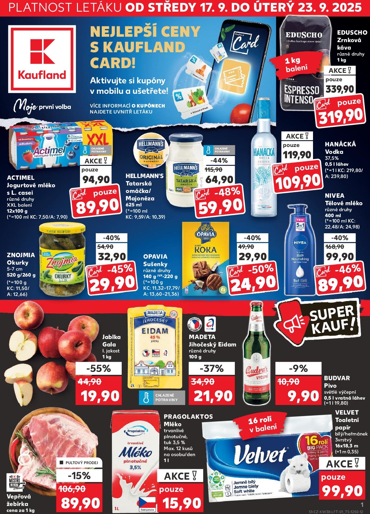 kaufland - Leták Kaufland Kolín od 17.09. do 23.09.