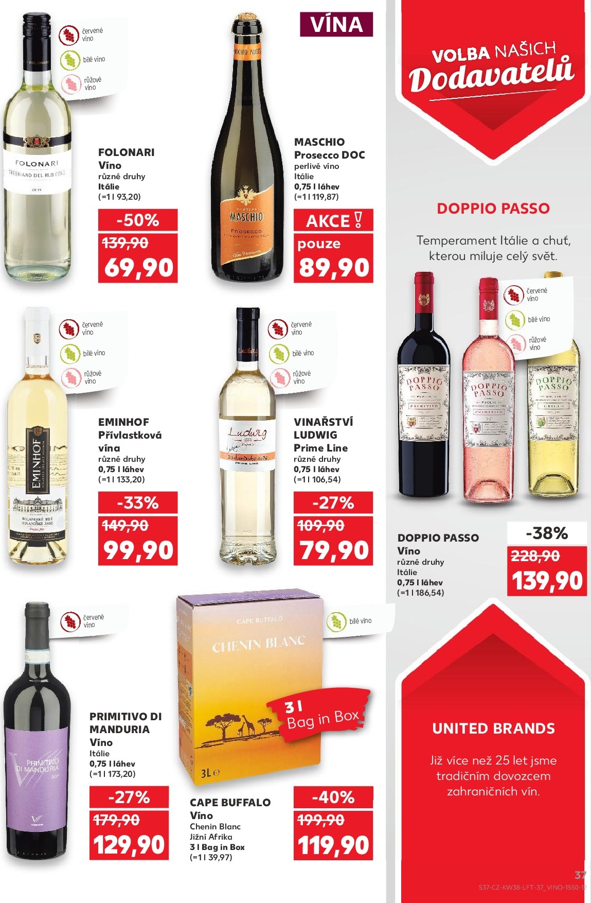 kaufland - Leták Kaufland Praha 4 od 17.09. do 23.09. - page: 37