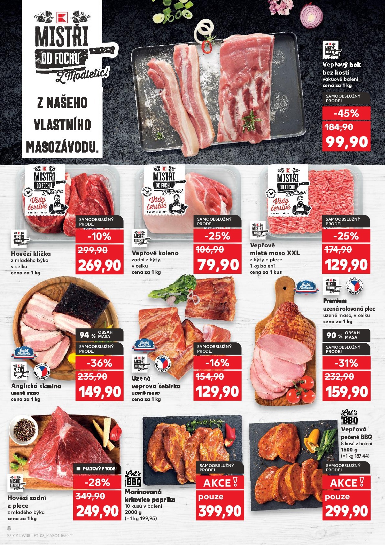 kaufland - Leták Kaufland Praha 4 od 17.09. do 23.09. - page: 8