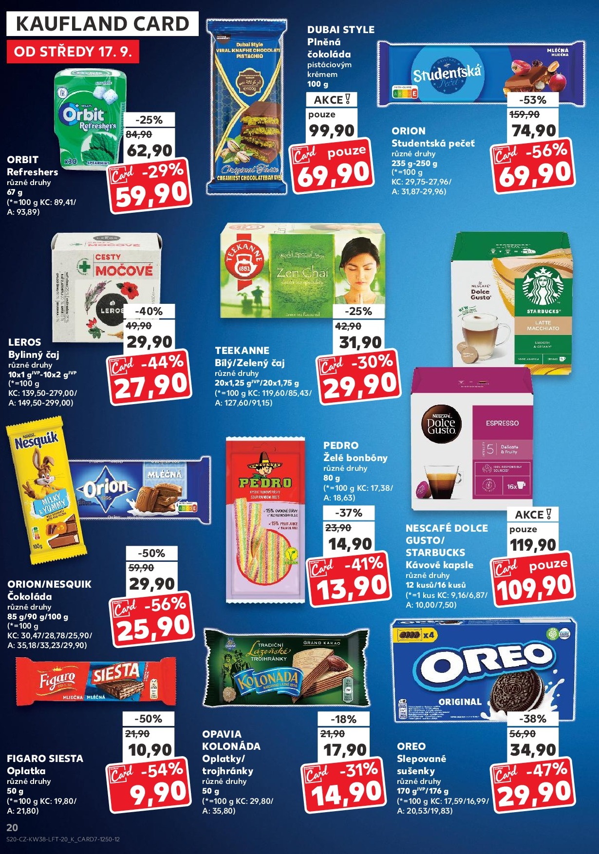 kaufland - Leták Kaufland Ostrava od 17.09. do 23.09. - page: 20 kaufland - Leták Kaufland Ostrava od 17.09. do 23.09. - page: 20