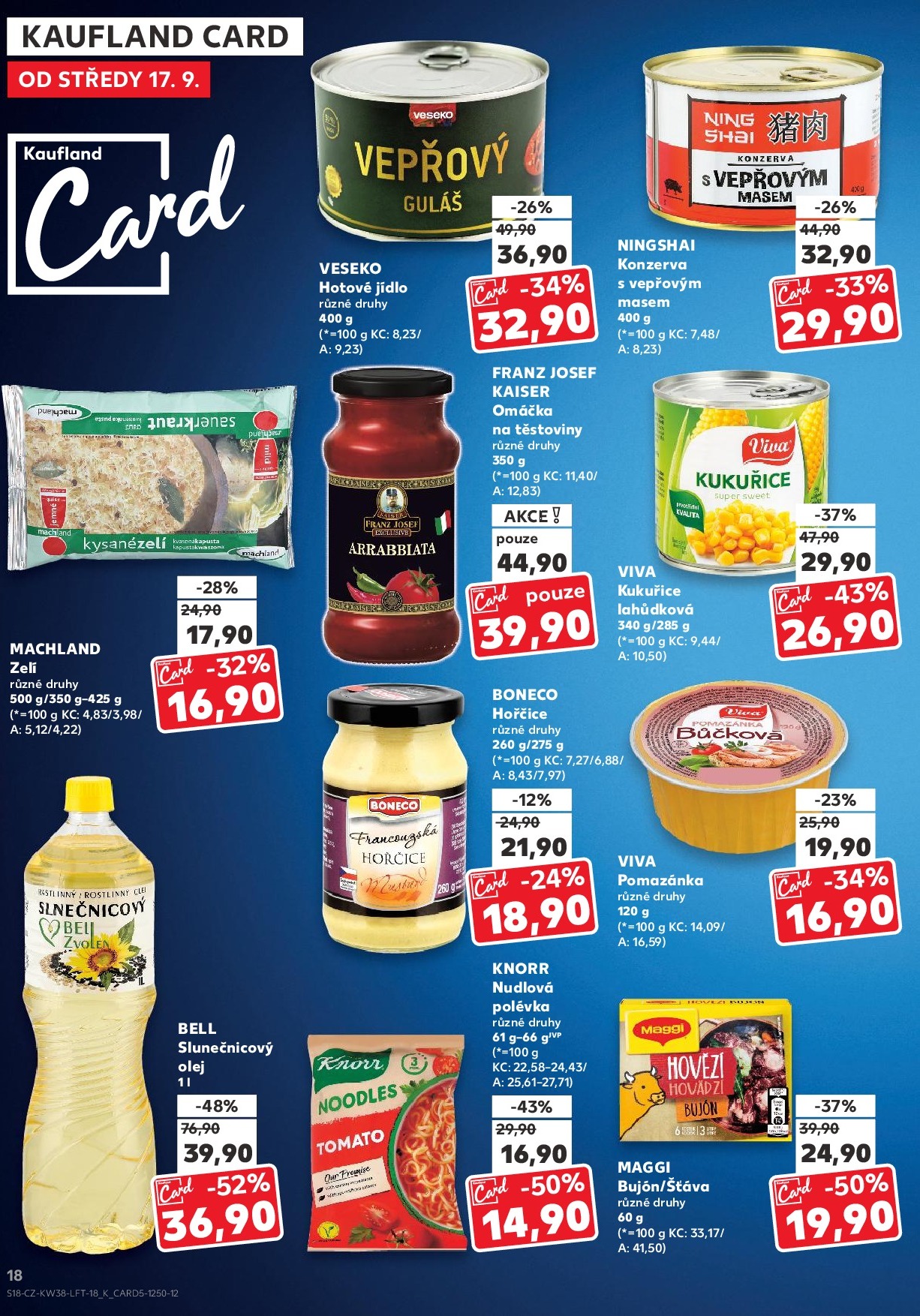 kaufland - Leták Kaufland Ostrava od 17.09. do 23.09. - page: 18 kaufland - Leták Kaufland Ostrava od 17.09. do 23.09. - page: 18