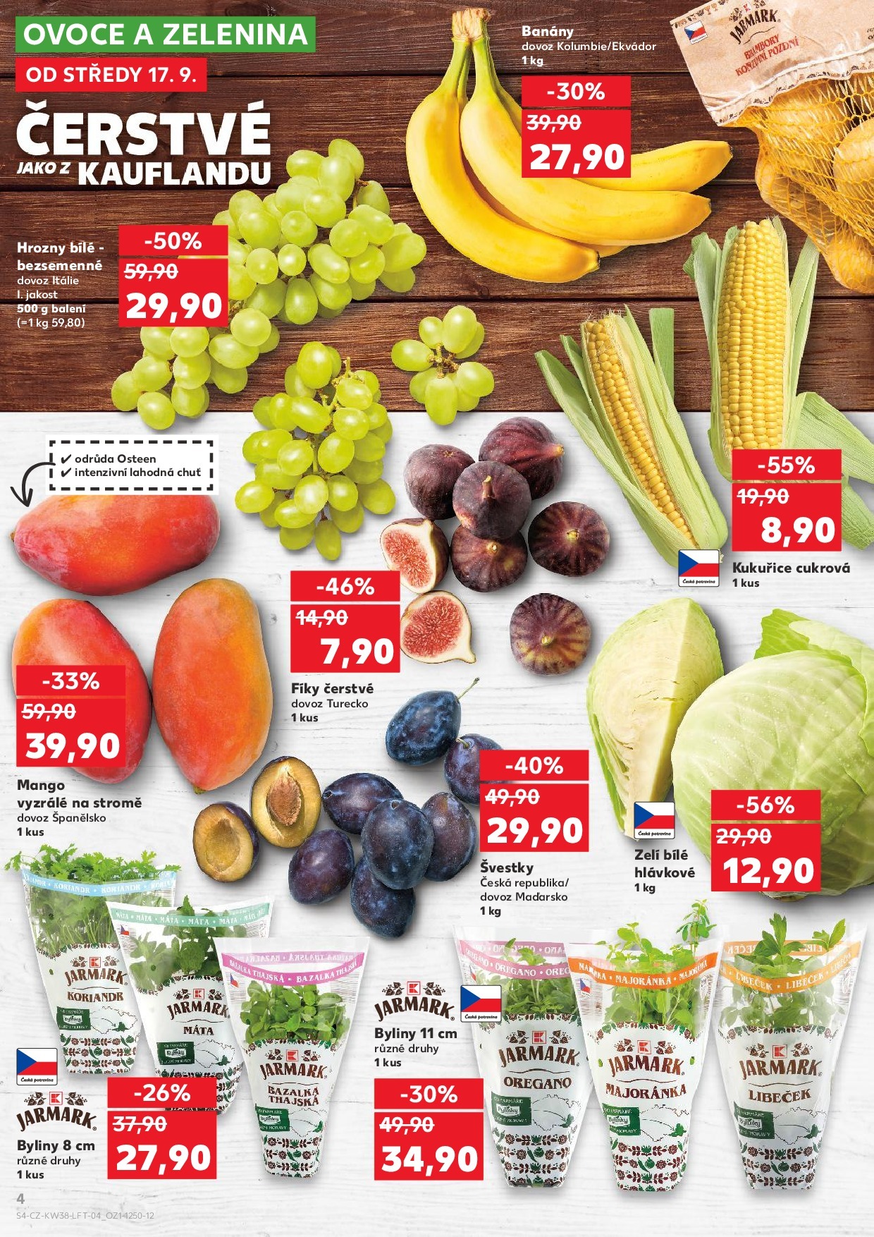 kaufland - Leták Kaufland Ostrava od 17.09. do 23.09. - page: 4 kaufland - Leták Kaufland Ostrava od 17.09. do 23.09. - page: 4