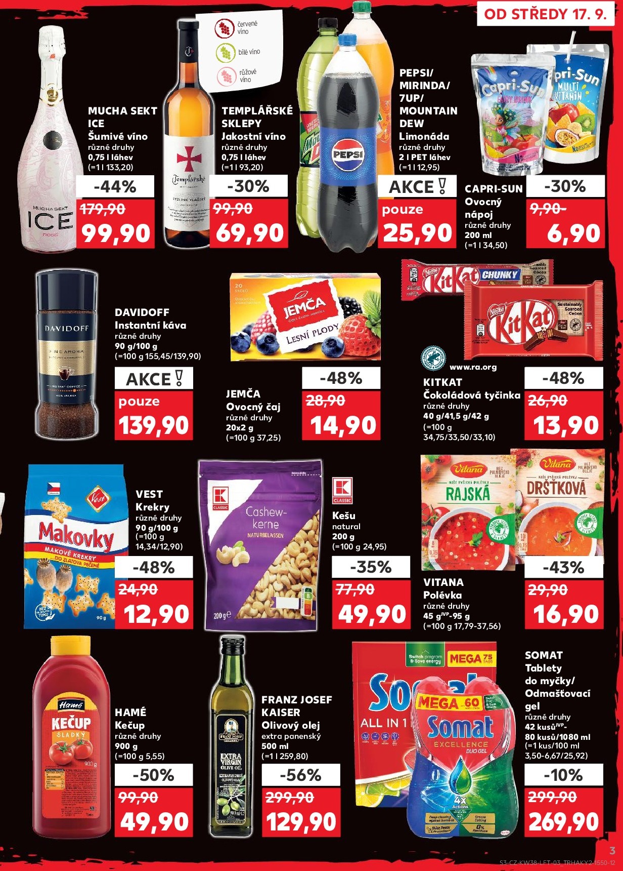 kaufland - Leták Kaufland Karviná od 17.09. do 23.09. - page: 3 kaufland - Leták Kaufland Karviná od 17.09. do 23.09. - page: 3