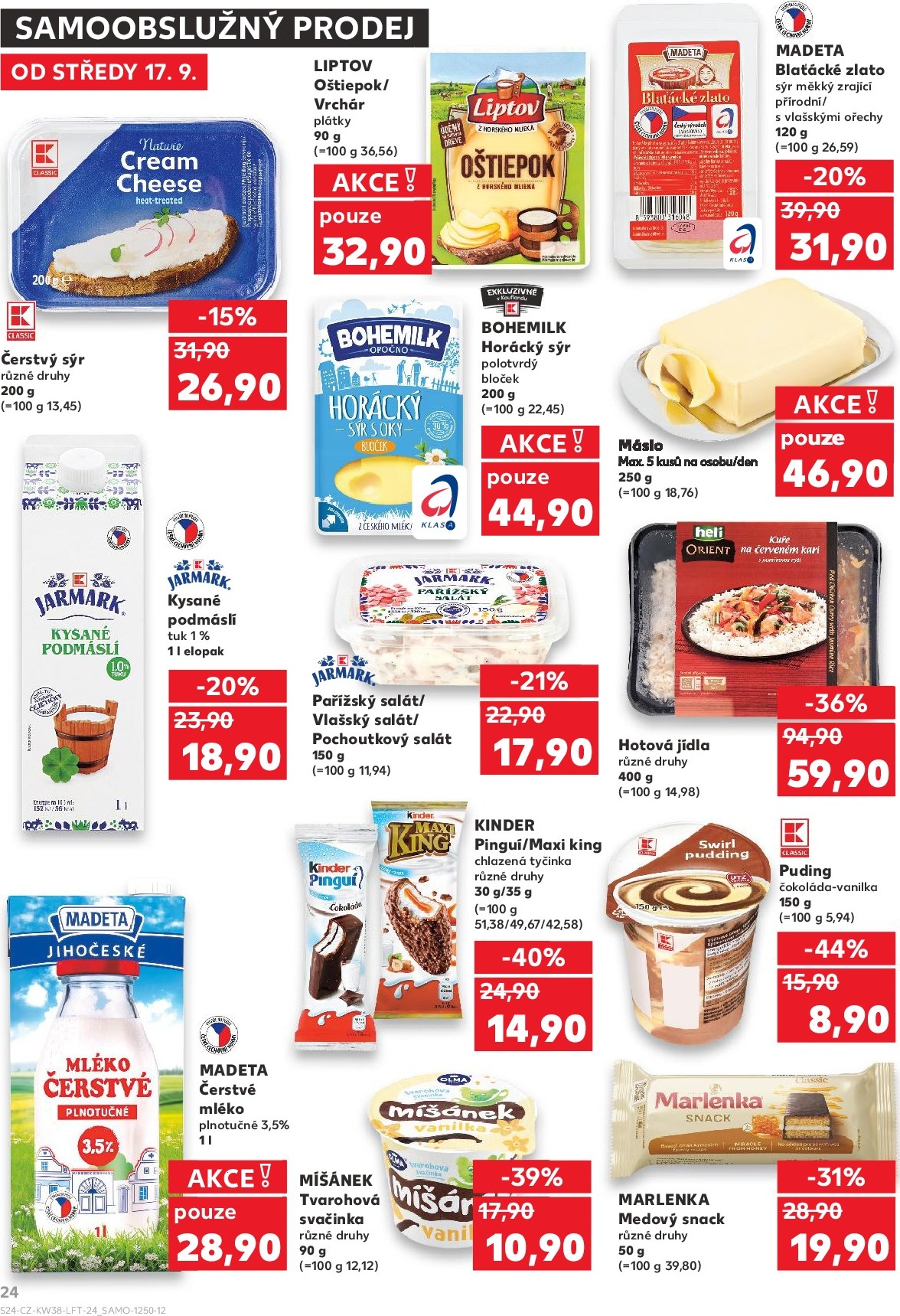 kaufland - Leták Kaufland Karviná od 17.09. do 23.09. - page: 24 kaufland - Leták Kaufland Karviná od 17.09. do 23.09. - page: 24