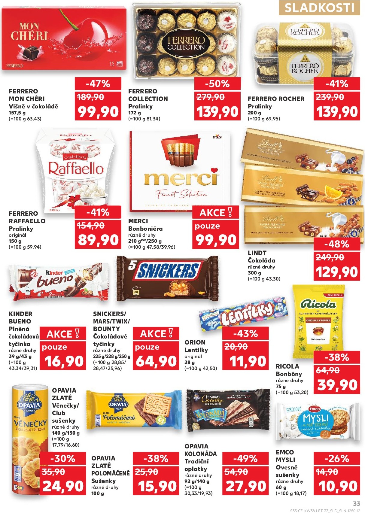 kaufland - Leták Kaufland Brno od 17.09. do 23.09. - page: 33 kaufland - Leták Kaufland Brno od 17.09. do 23.09. - page: 33