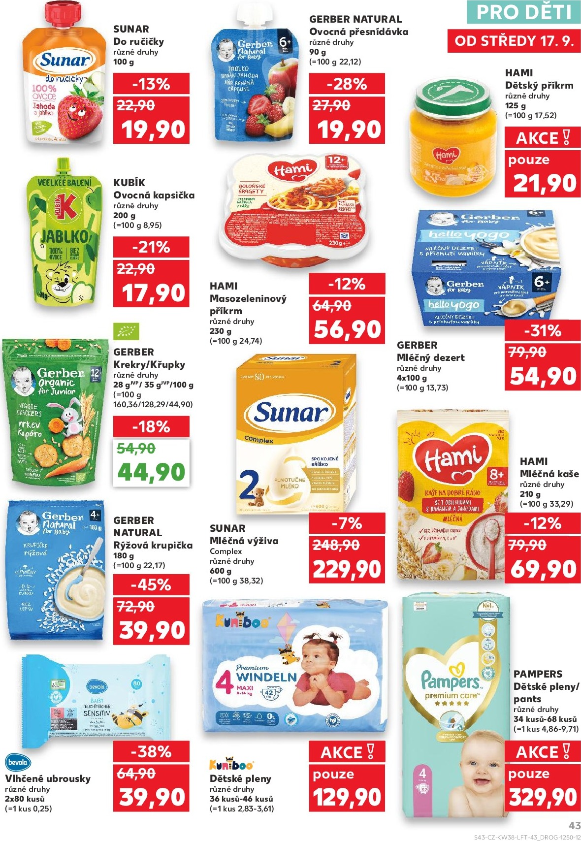 kaufland - Leták Kaufland Brno od 17.09. do 23.09. - page: 43 kaufland - Leták Kaufland Brno od 17.09. do 23.09. - page: 43