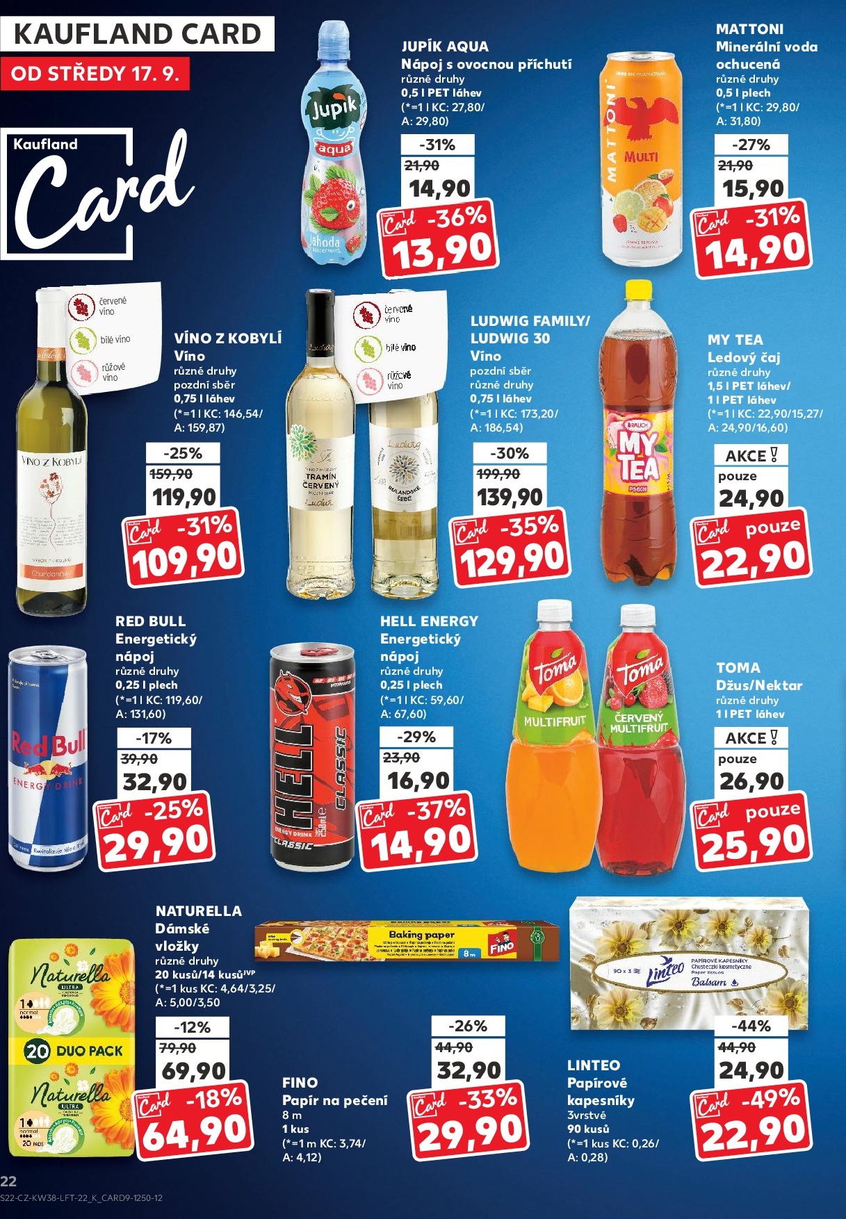 kaufland - Leták Kaufland Brno od 17.09. do 23.09. - page: 22 kaufland - Leták Kaufland Brno od 17.09. do 23.09. - page: 22