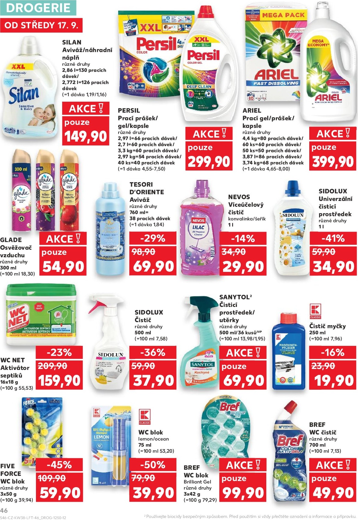 kaufland - Leták Kaufland Brno od 17.09. do 23.09. - page: 46 kaufland - Leták Kaufland Brno od 17.09. do 23.09. - page: 46