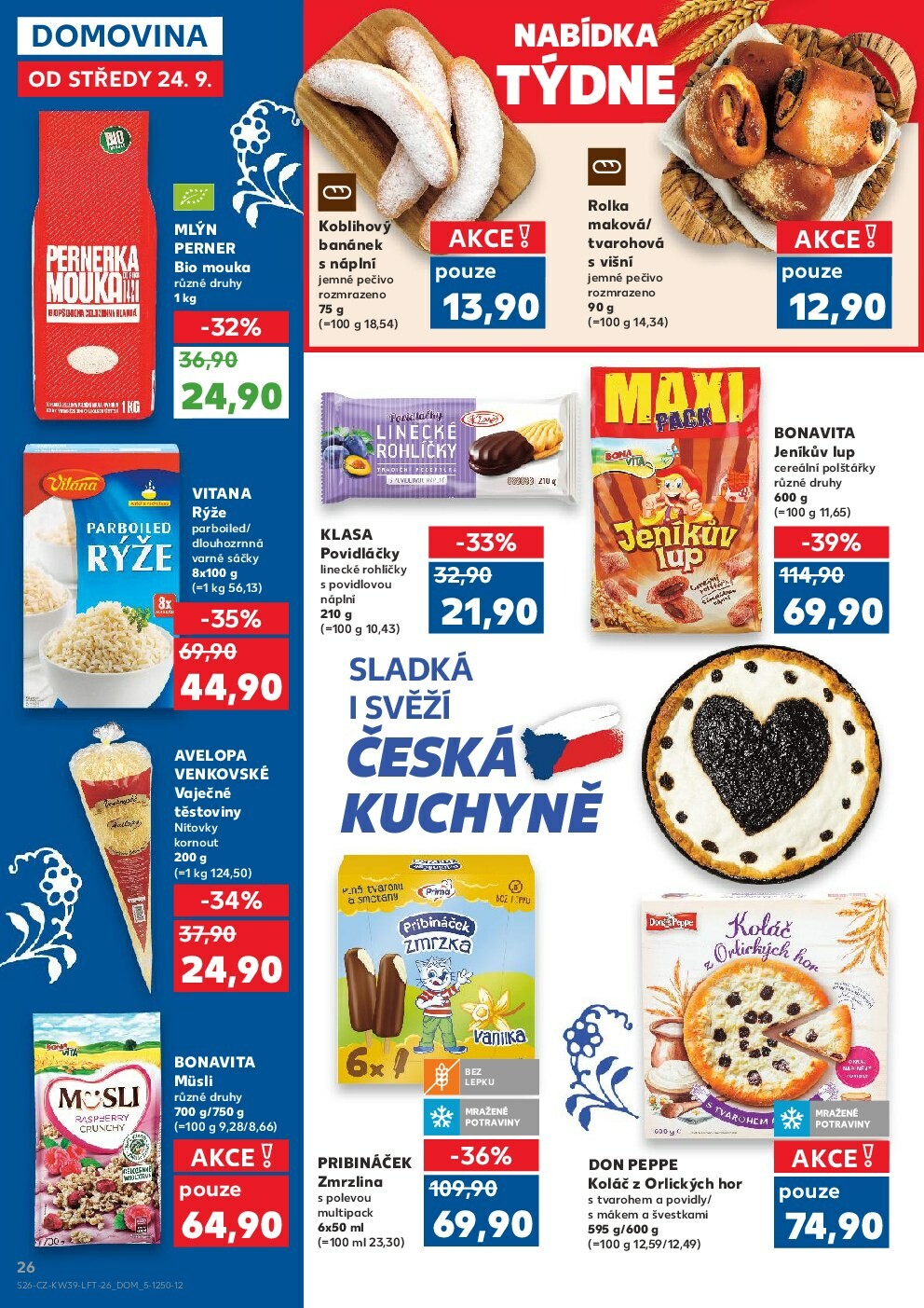 kaufland - Leták Kaufland - Ostrava od 24.09. do 30.09. - page: 26
