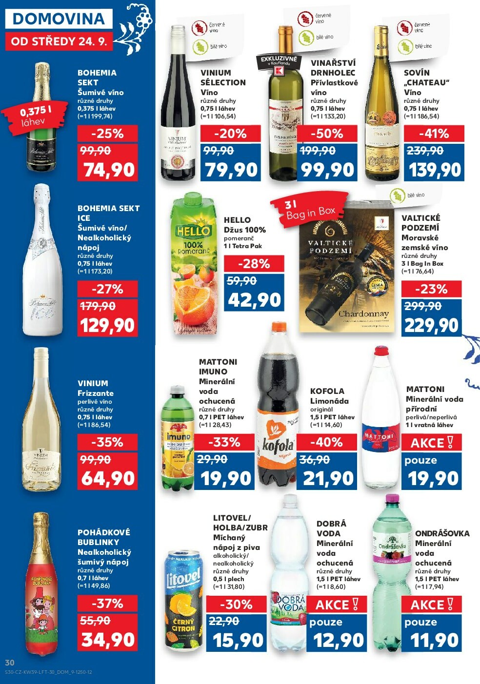 kaufland - Leták Kaufland - Ostrava od 24.09. do 30.09. - page: 30