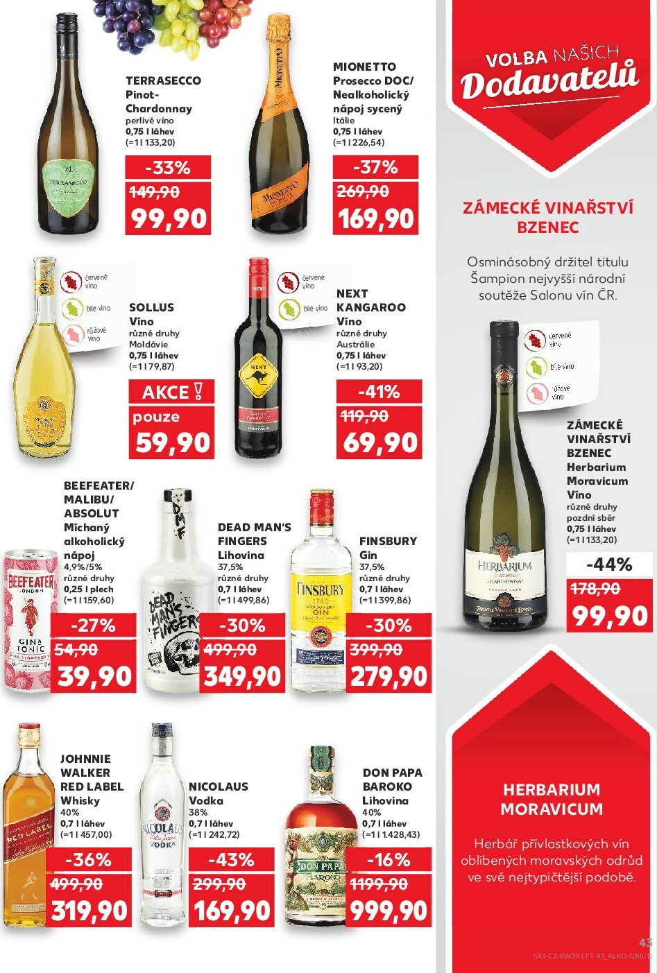 kaufland - Leták Kaufland - Ostrava od 24.09. do 30.09. - page: 43