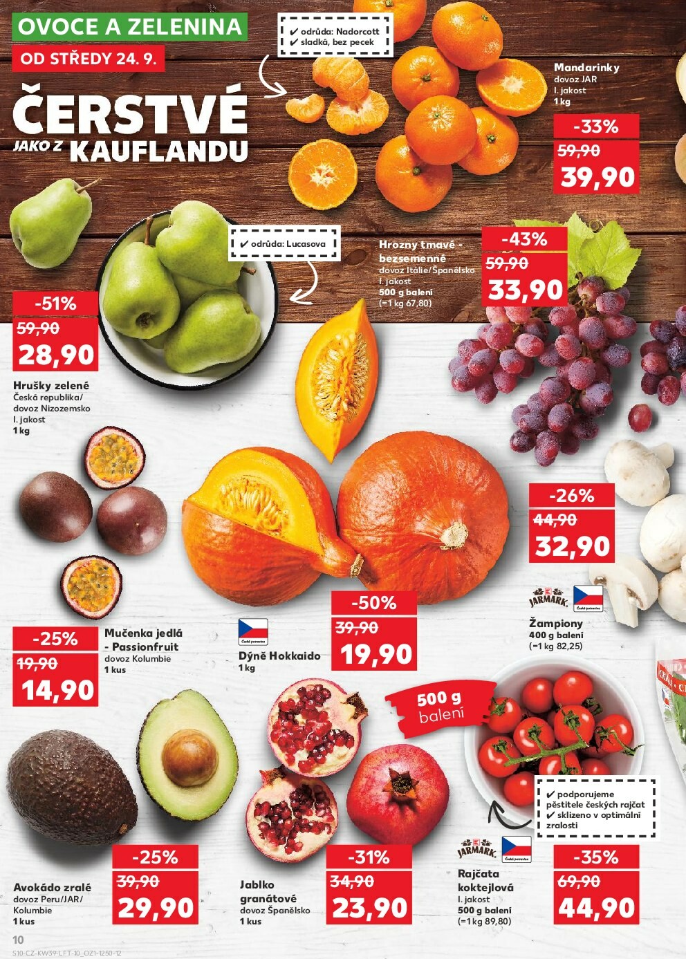 kaufland - Leták Kaufland - Brno od 24.09. do 30.09. - page: 10