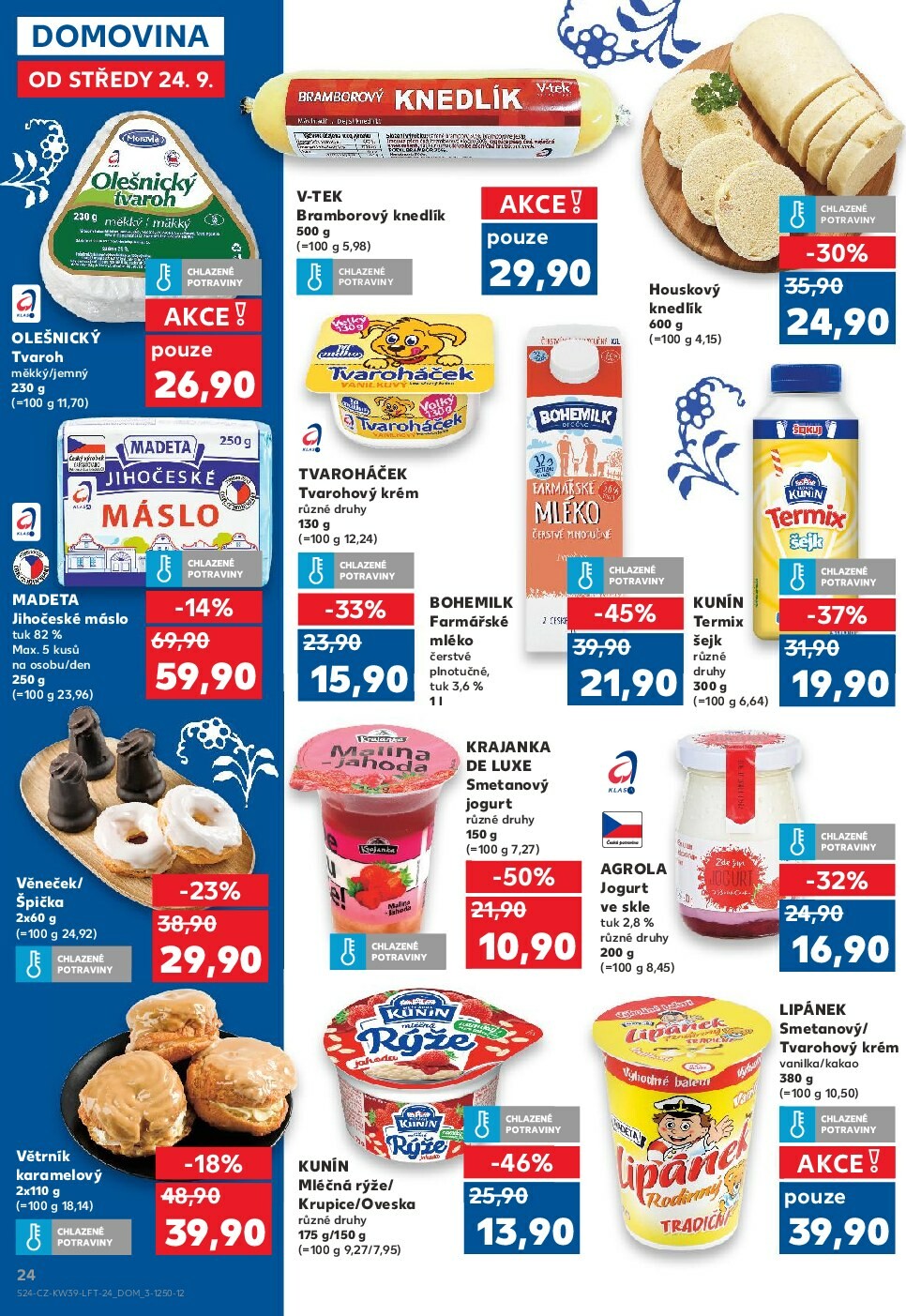 kaufland - Leták Kaufland - Brno od 24.09. do 30.09. - page: 24
