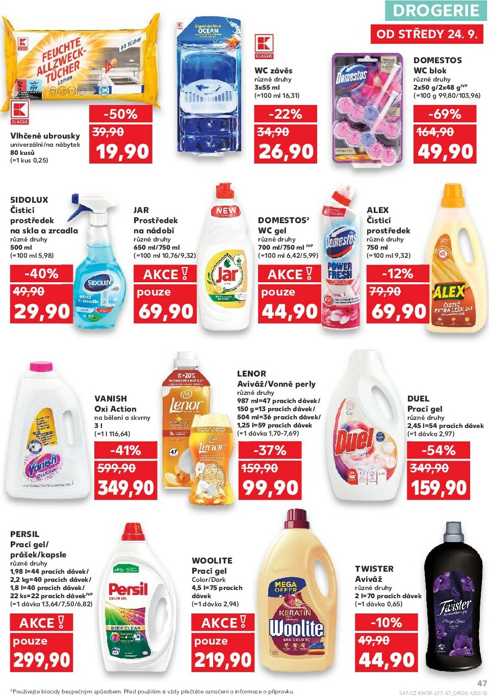 kaufland - Leták Kaufland - Brno od 24.09. do 30.09. - page: 47