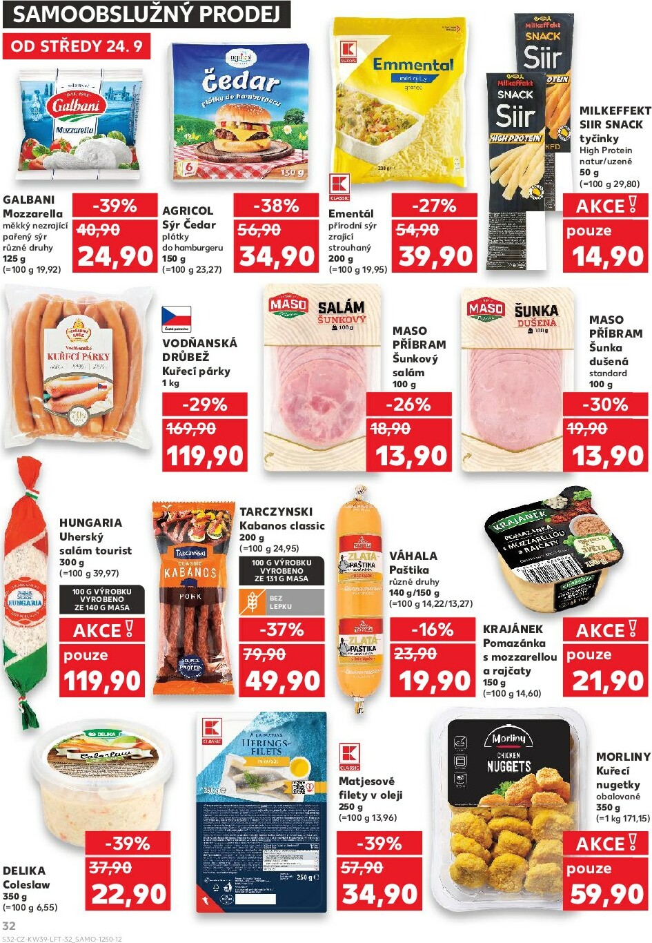 kaufland - Leták Kaufland - Brno od 24.09. do 30.09. - page: 32