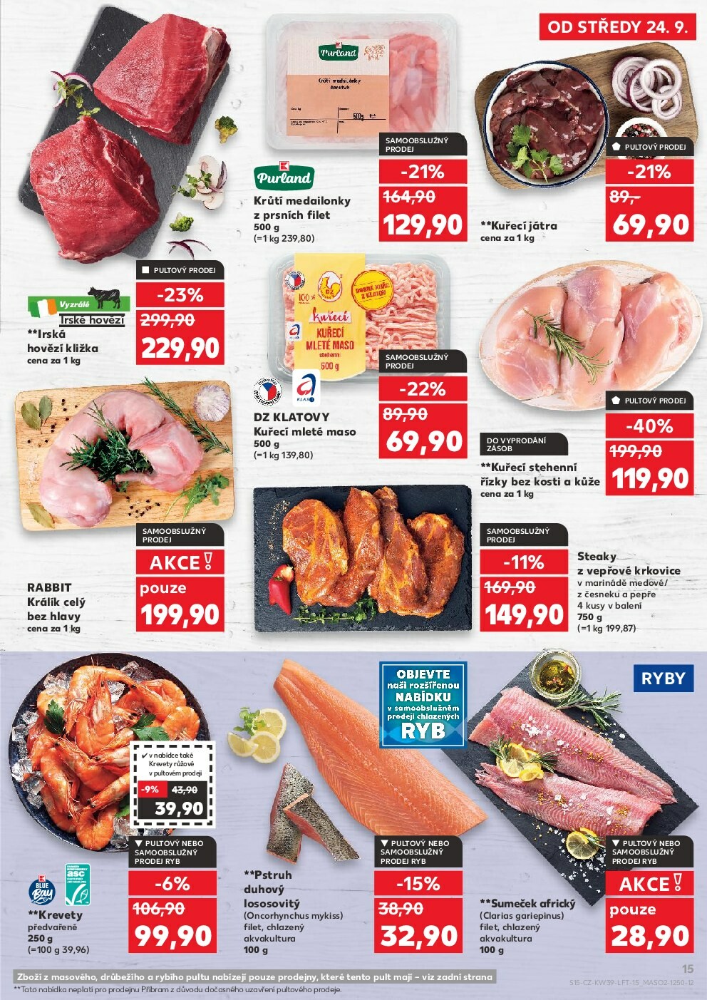 kaufland - Leták Kaufland - Brno od 24.09. do 30.09. - page: 15
