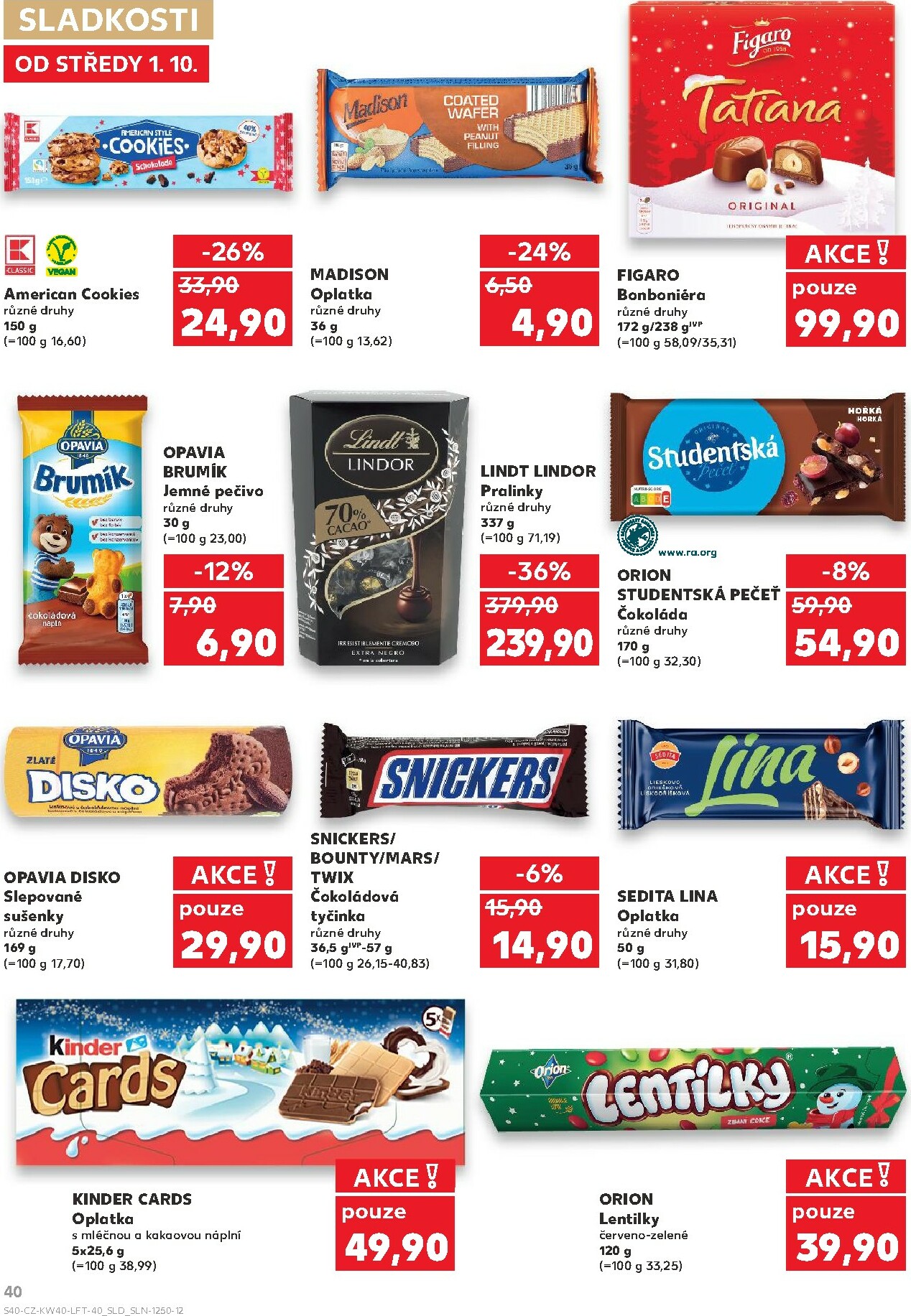 kaufland - Leták Kaufland Ostrava od 01.10. do 07.10. - page: 40