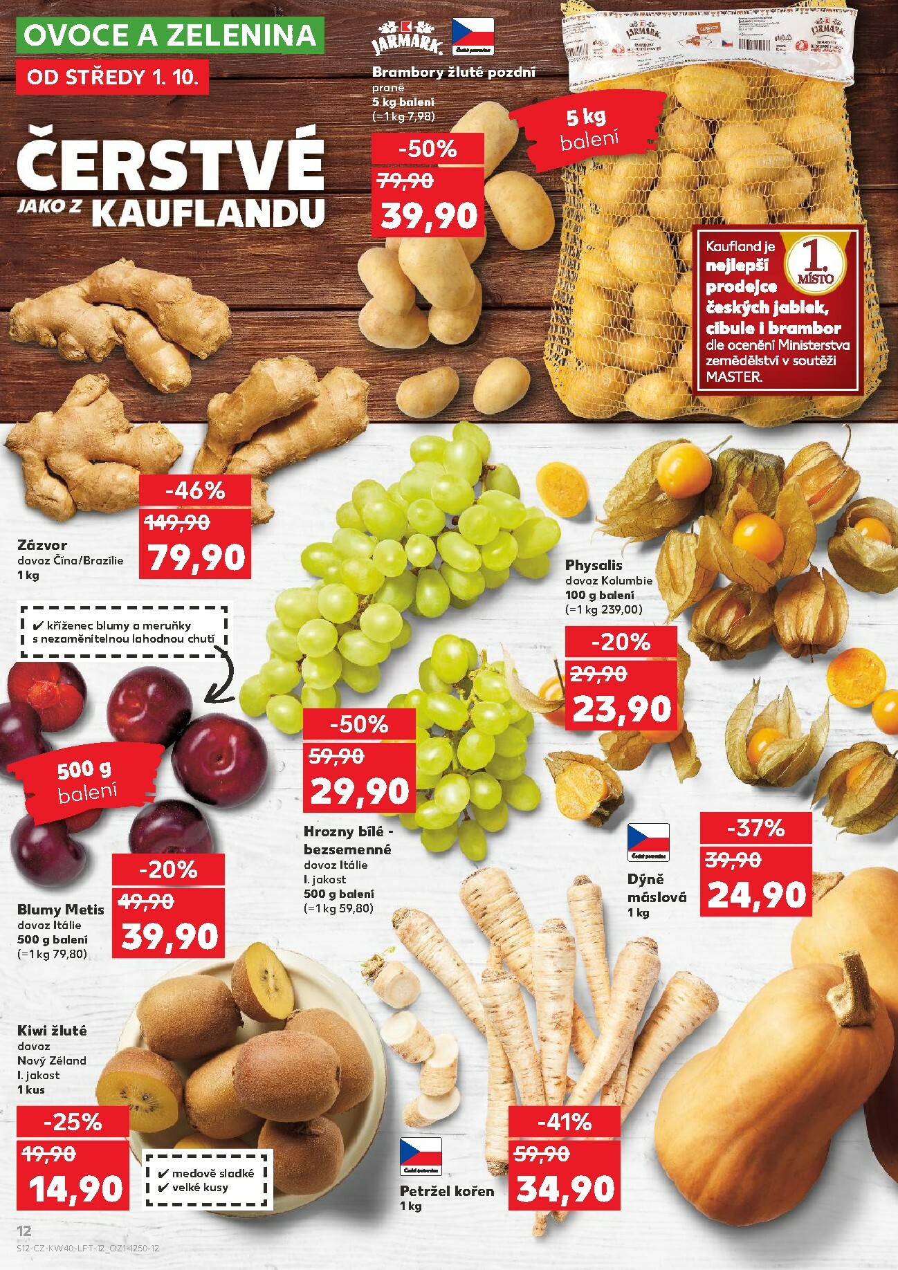 kaufland - Leták Kaufland Ostrava od 01.10. do 07.10. - page: 12