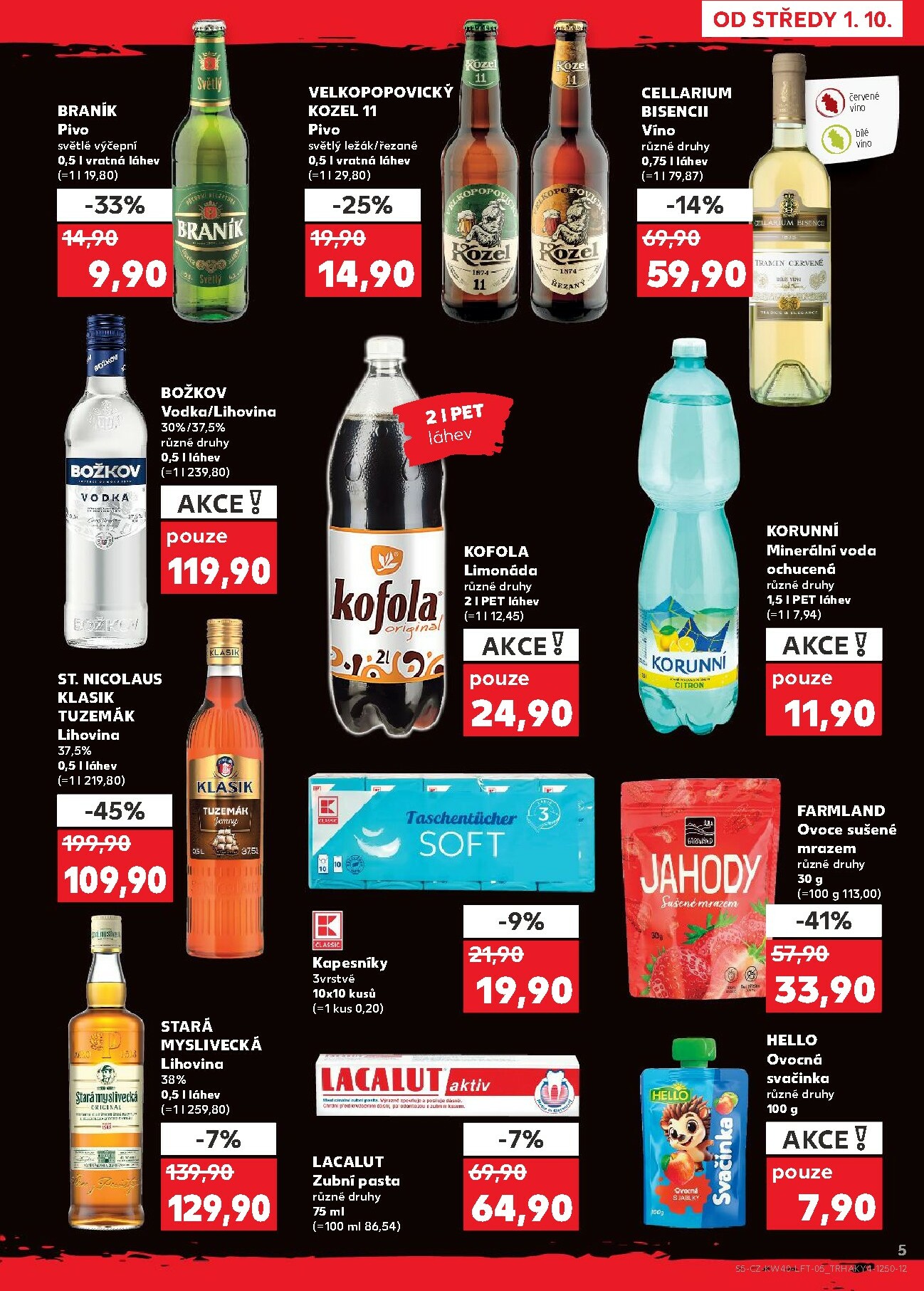 kaufland - Leták Kaufland Ostrava od 01.10. do 07.10. - page: 5