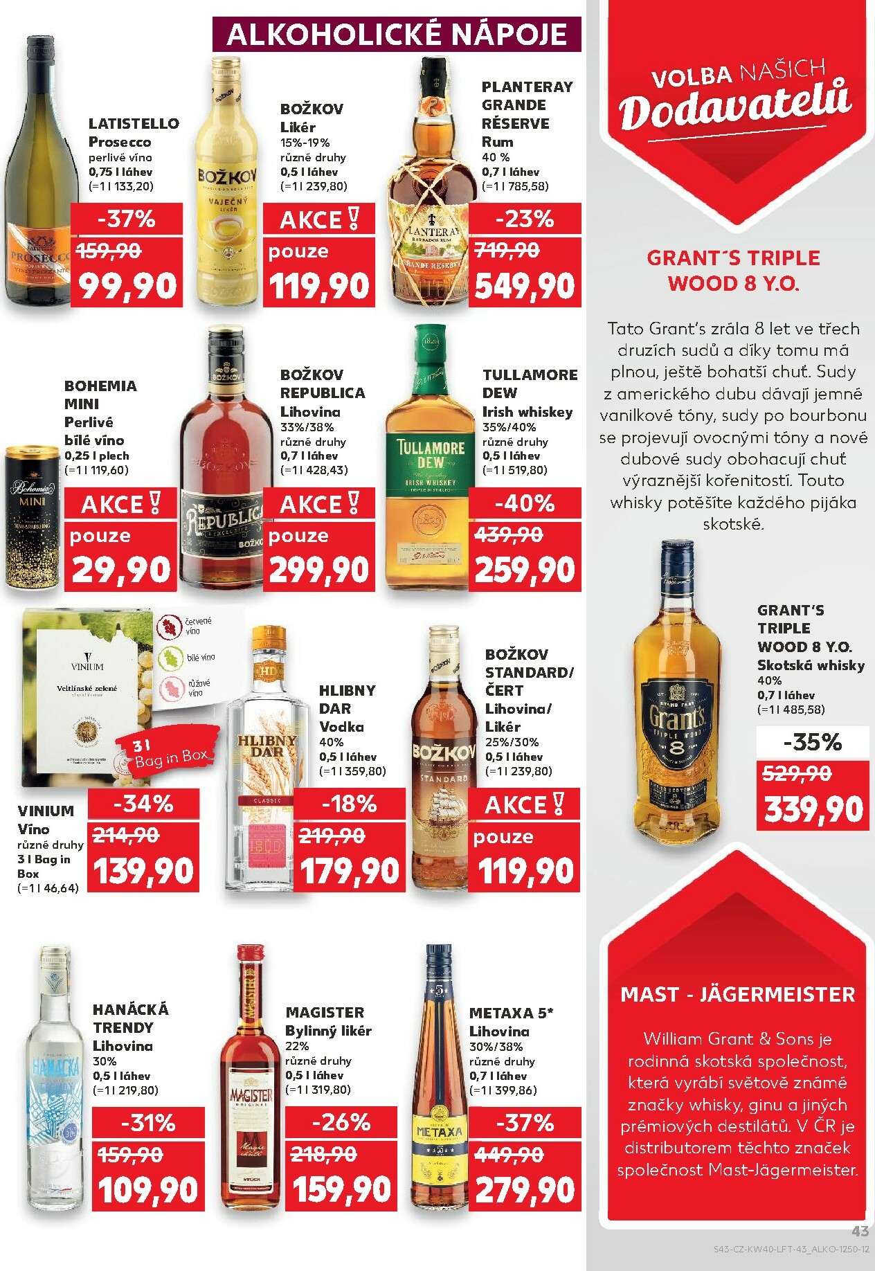 kaufland - Leták Kaufland Praha 4 od 01.10. do 07.10. - page: 43