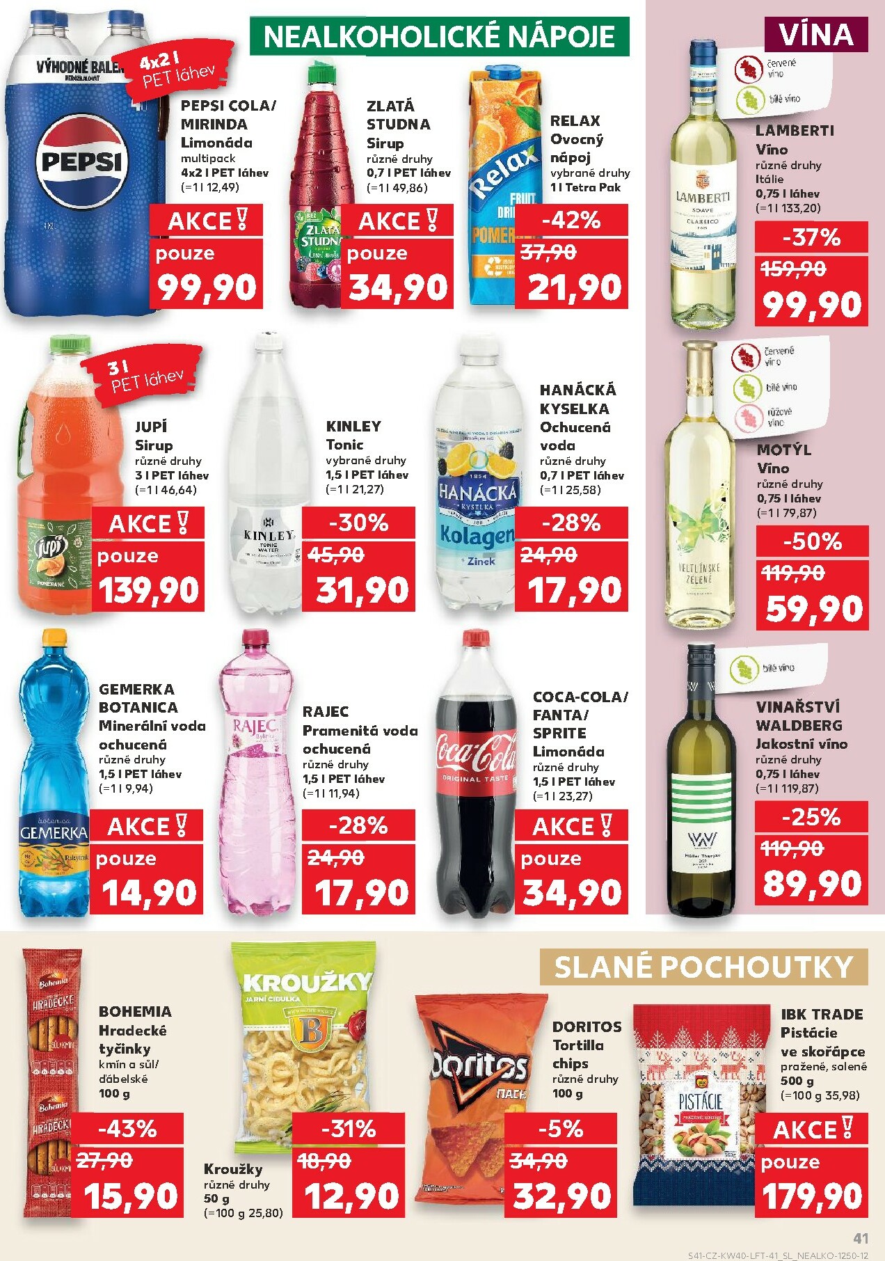 kaufland - Leták Kaufland Praha 4 od 01.10. do 07.10. - page: 41