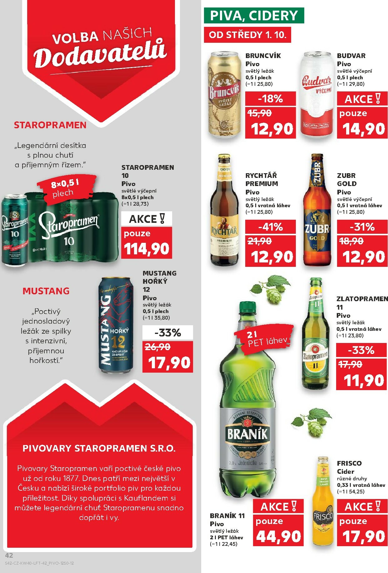 kaufland - Leták Kaufland Kolín od 01.10. do 07.10. - page: 42
