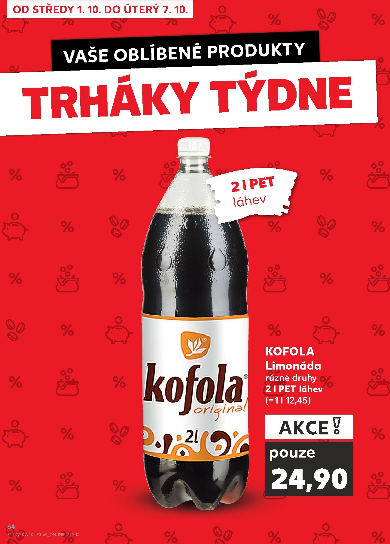 kaufland - Leták Kaufland Kolín od 01.10. do 07.10. - page: 64