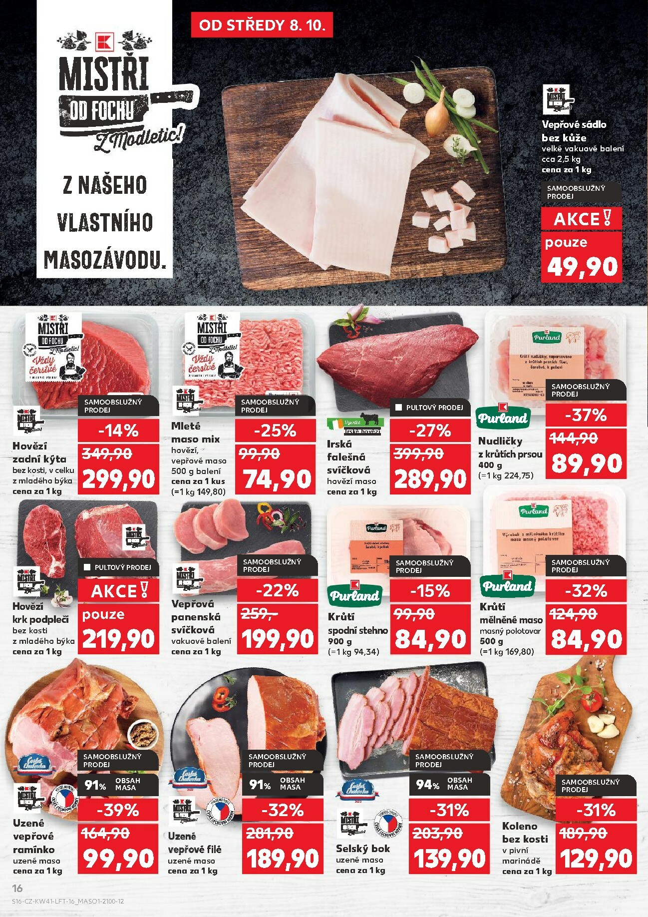 kaufland - Aktuální leták Kaufland Brno od 08.10. do 14.10. - page: 16