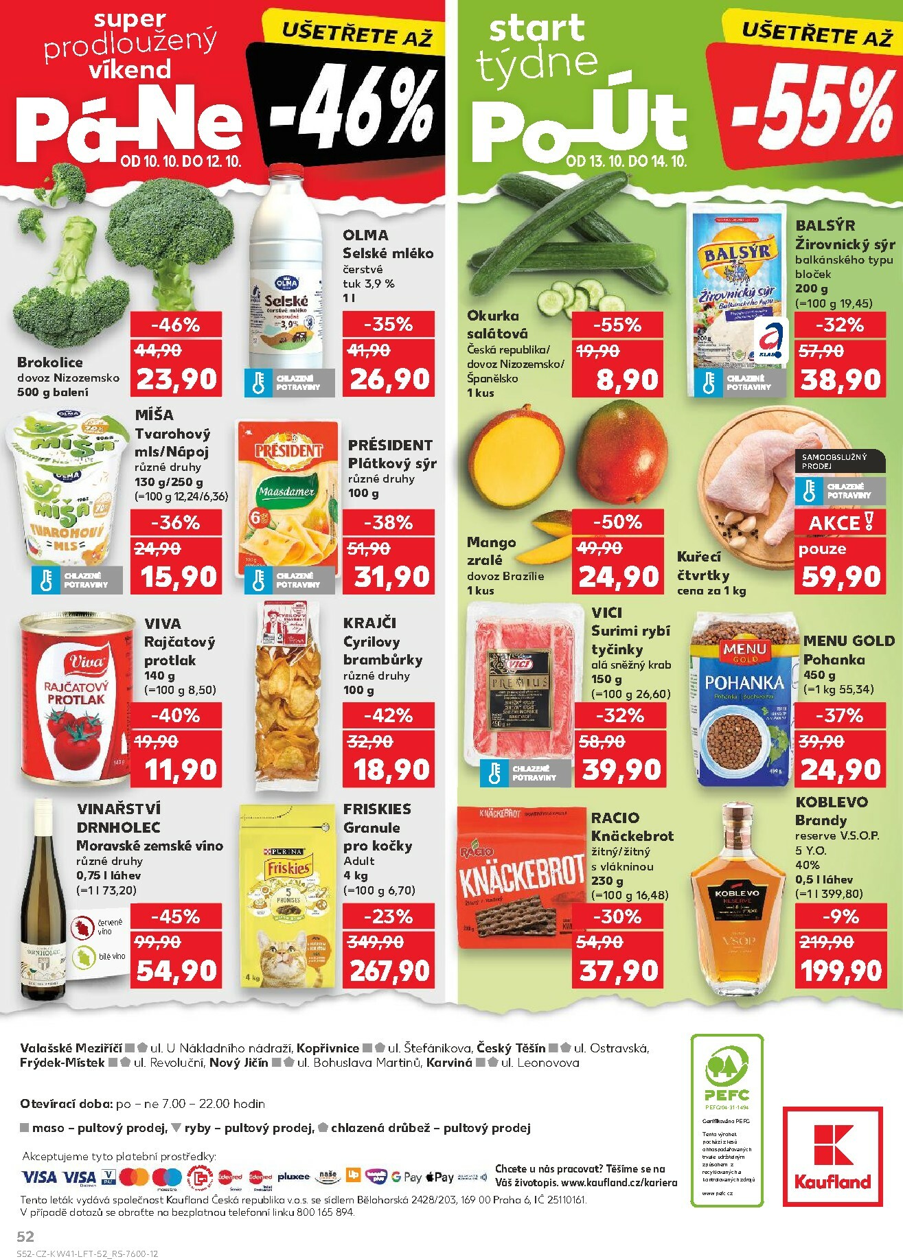 kaufland - Aktuální leták Kaufland Karviná od 08.10. do 14.10. - page: 52
