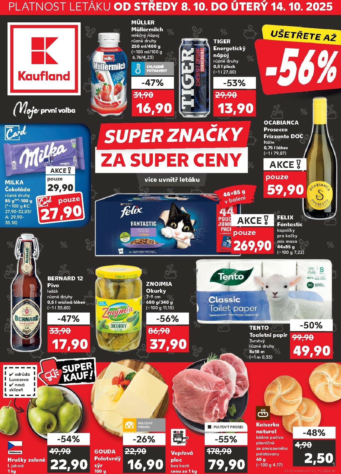 kaufland - Aktuální leták Kaufland Praha 4 od 08.10. do 14.10.