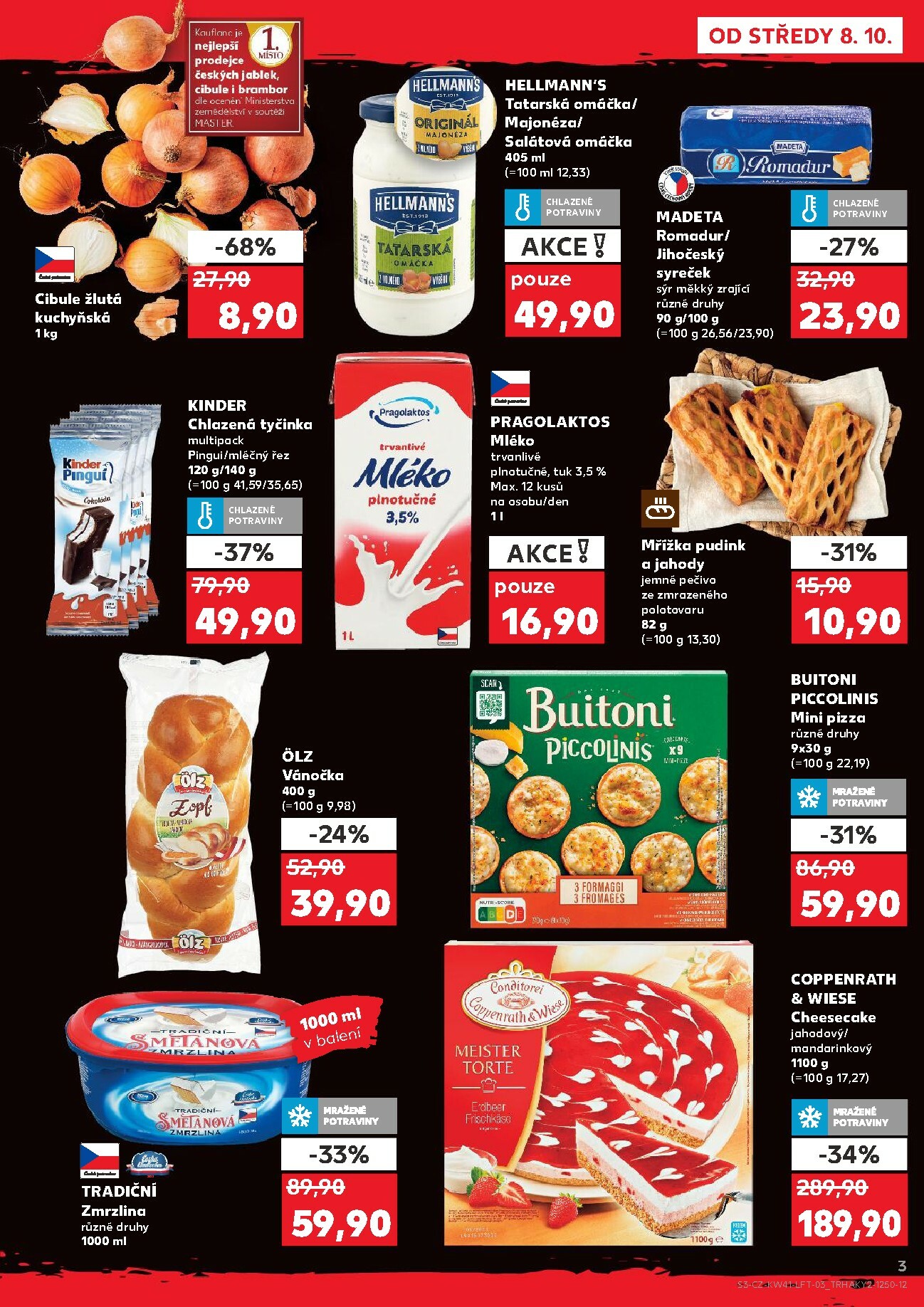 kaufland - Aktuální leták Kaufland Kolín od 08.10. do 14.10. - page: 3 kaufland - Aktuální leták Kaufland Kolín od 08.10. do 14.10. - page: 3