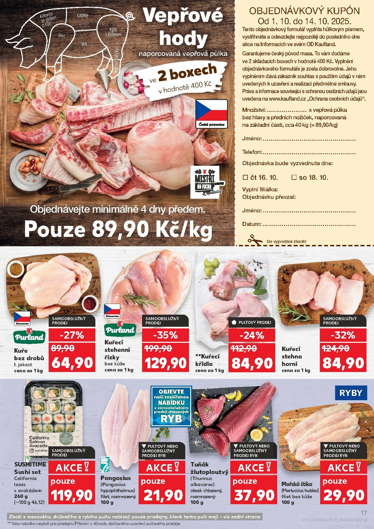 kaufland - Aktuální leták Kaufland Kolín od 08.10. do 14.10. - page: 17 kaufland - Aktuální leták Kaufland Kolín od 08.10. do 14.10. - page: 17