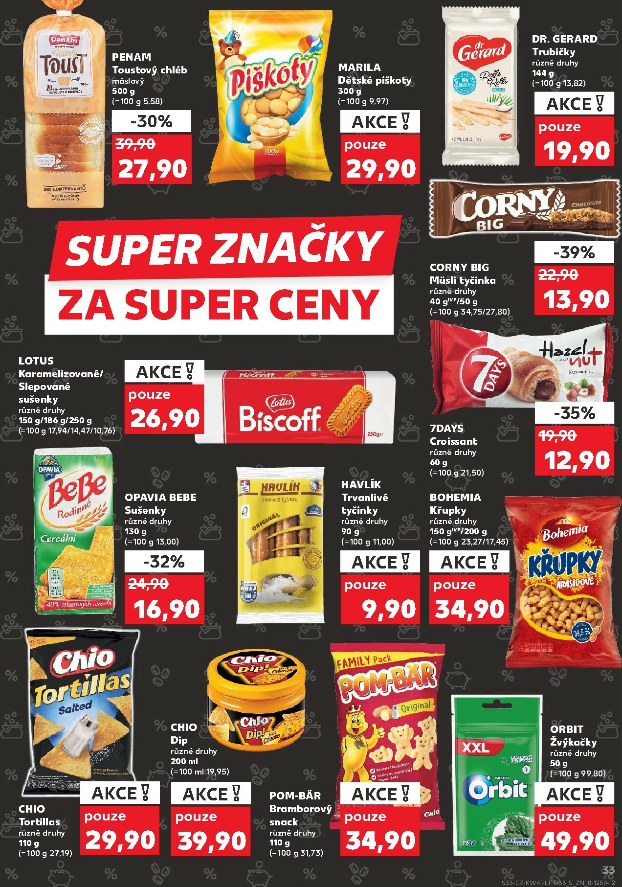 kaufland - Aktuální leták Kaufland Kolín od 08.10. do 14.10. - page: 33 kaufland - Aktuální leták Kaufland Kolín od 08.10. do 14.10. - page: 33