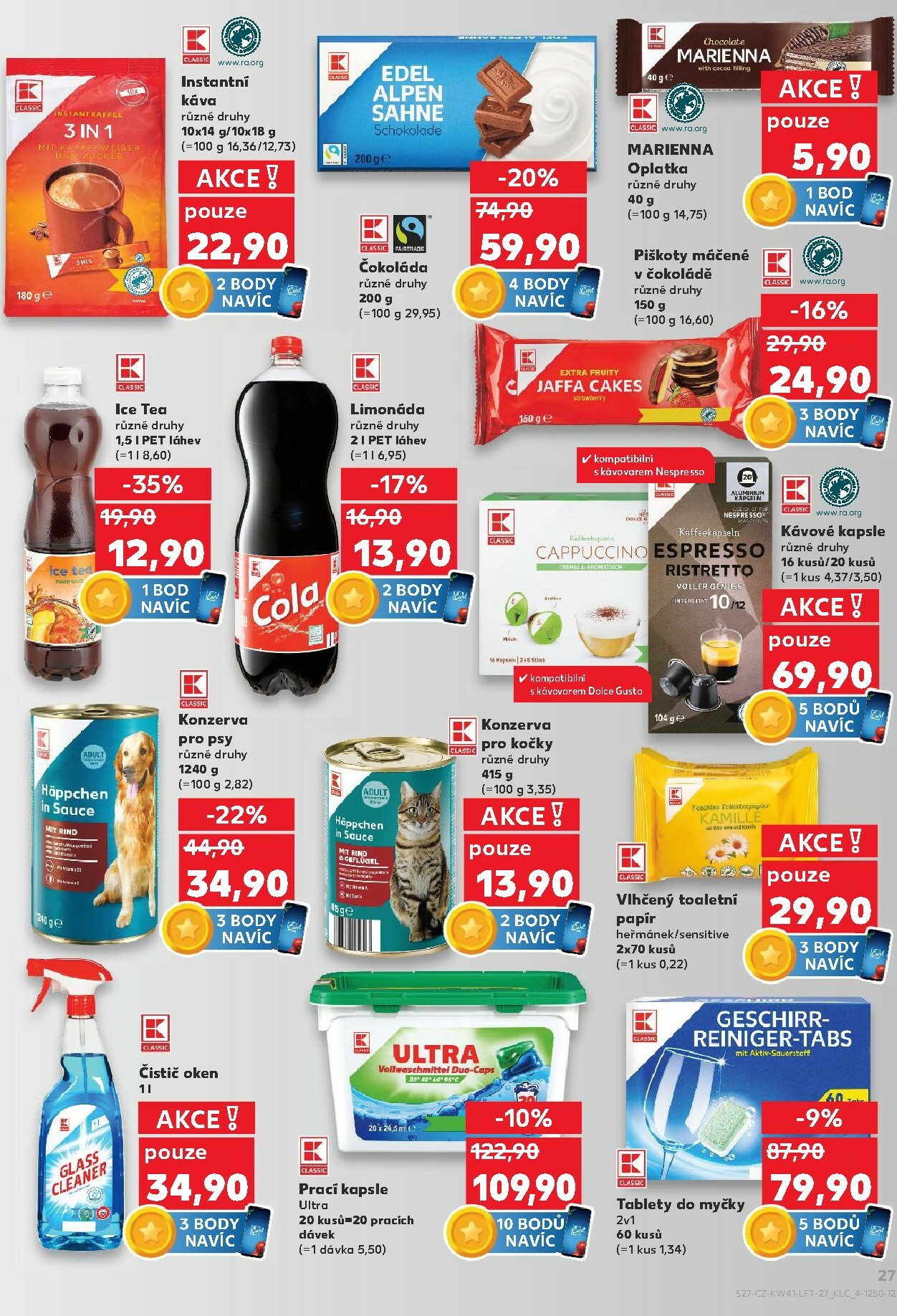 kaufland - Aktuální leták Kaufland Kolín od 08.10. do 14.10. - page: 27 kaufland - Aktuální leták Kaufland Kolín od 08.10. do 14.10. - page: 27