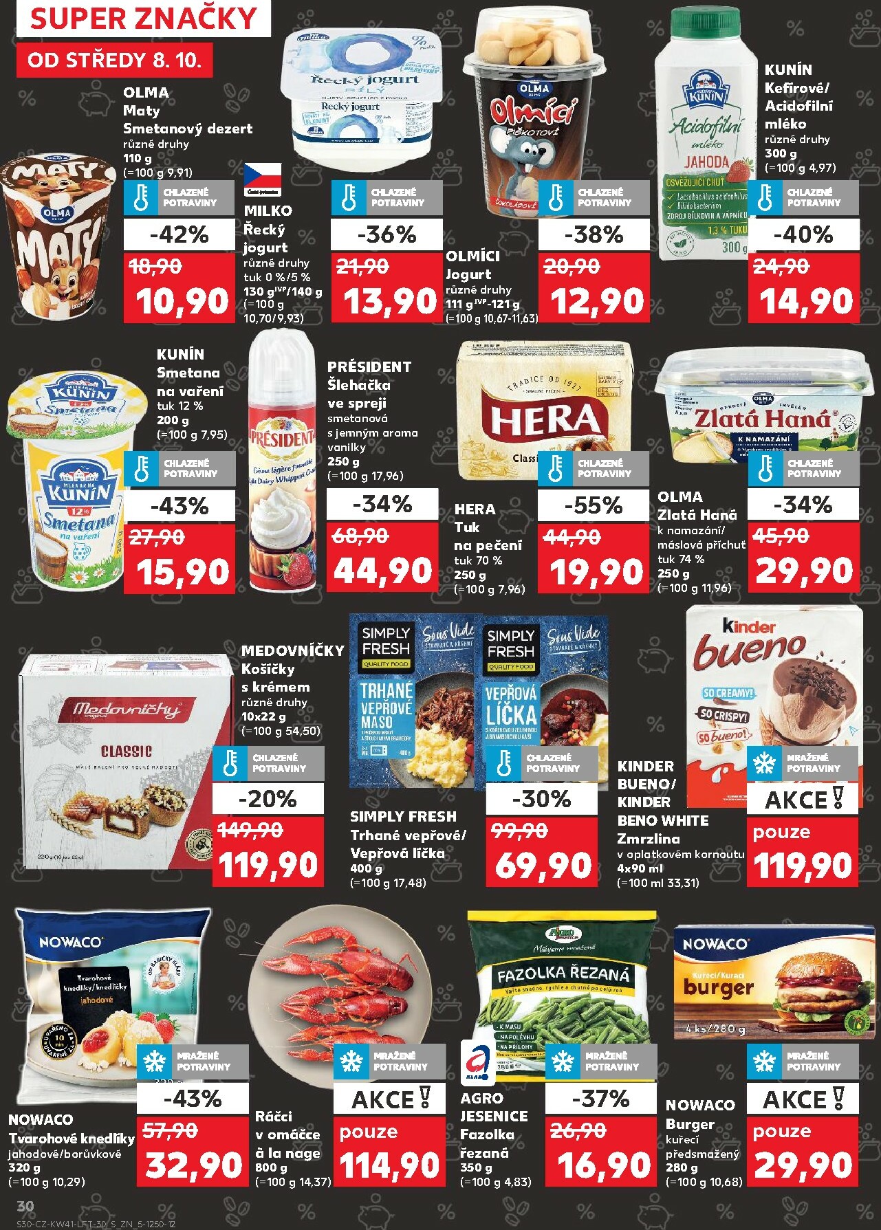 kaufland - Aktuální leták Kaufland Kolín od 08.10. do 14.10. - page: 30 kaufland - Aktuální leták Kaufland Kolín od 08.10. do 14.10. - page: 30
