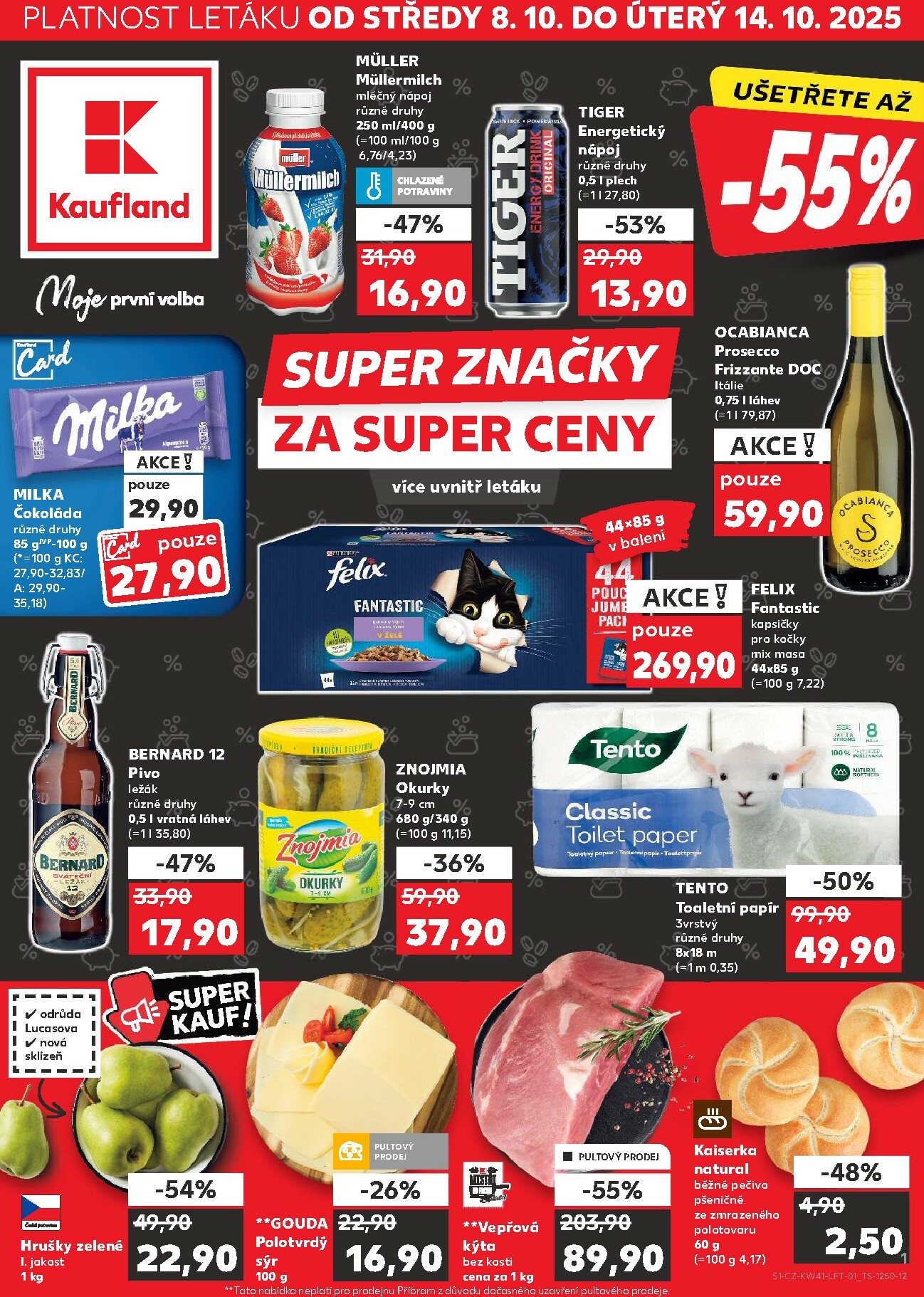 kaufland - Aktuální leták Kaufland Kolín od 08.10. do 14.10.