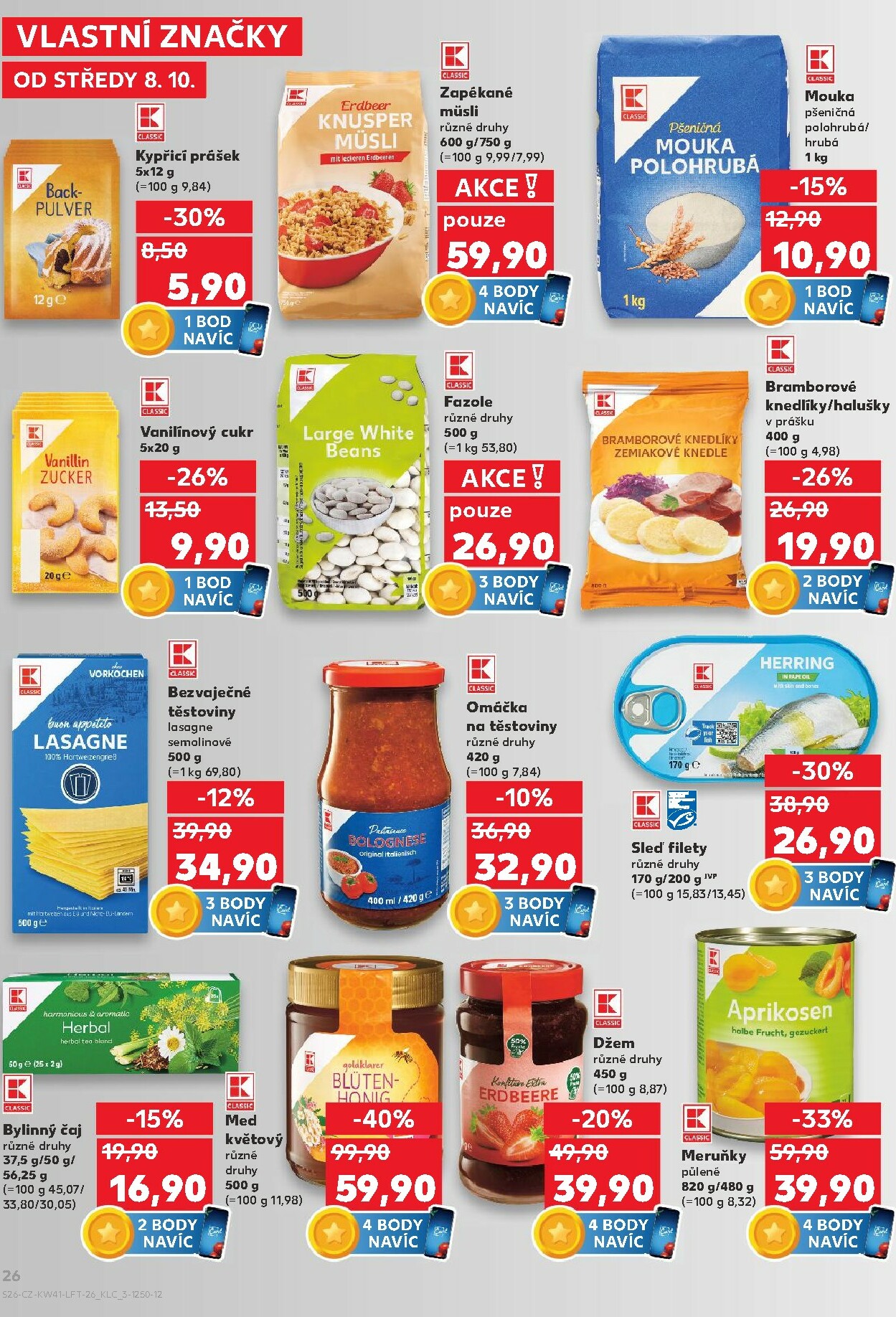 kaufland - Aktuální leták Kaufland Kolín od 08.10. do 14.10. - page: 26 kaufland - Aktuální leták Kaufland Kolín od 08.10. do 14.10. - page: 26