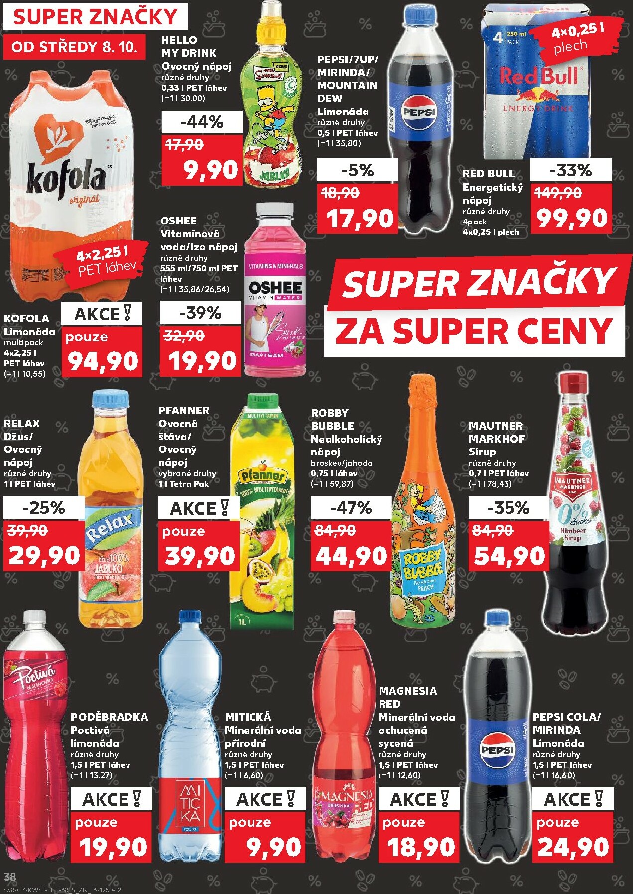 kaufland - Aktuální leták Kaufland Kolín od 08.10. do 14.10. - page: 38 kaufland - Aktuální leták Kaufland Kolín od 08.10. do 14.10. - page: 38