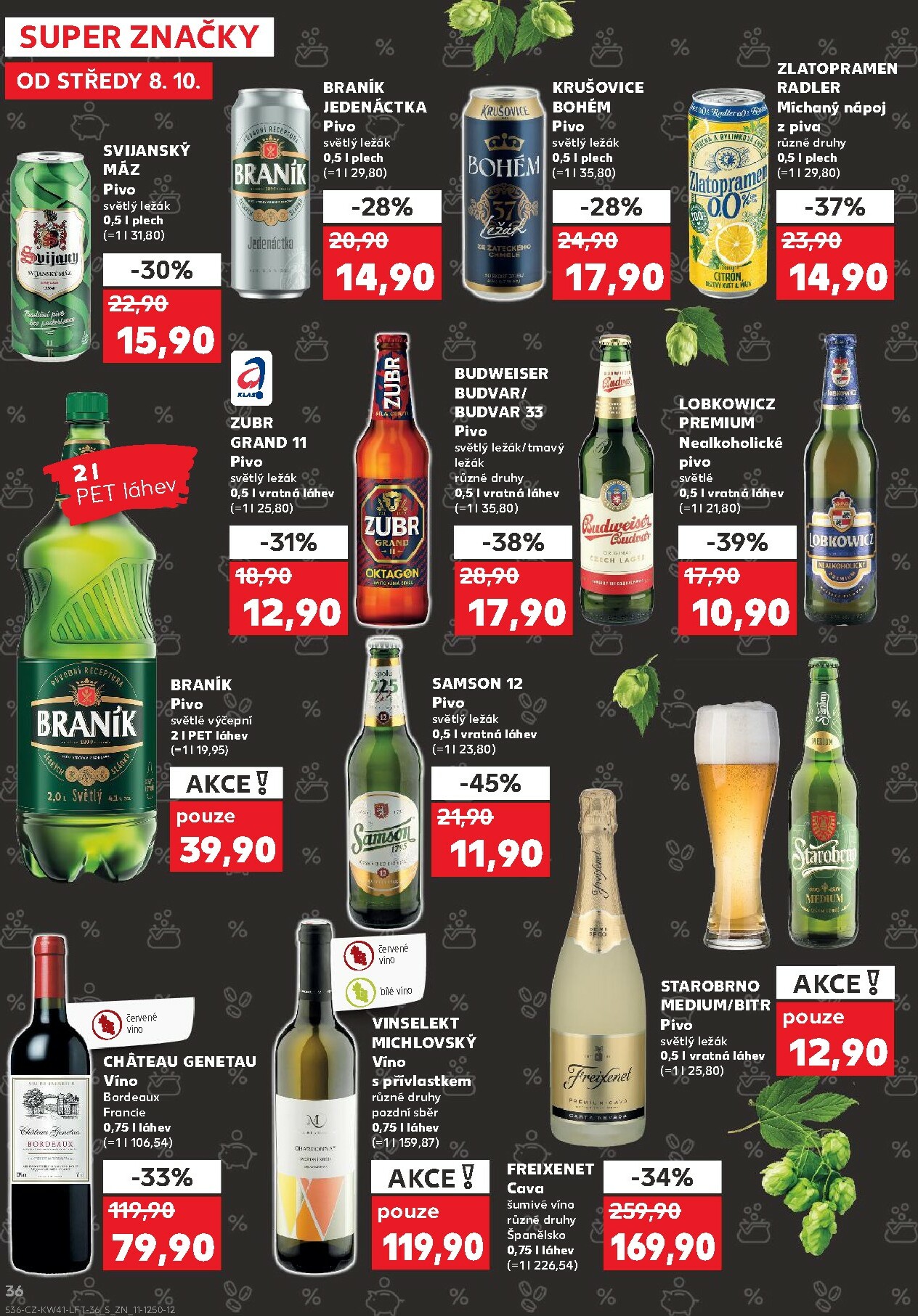 kaufland - Aktuální leták Kaufland Kolín od 08.10. do 14.10. - page: 36 kaufland - Aktuální leták Kaufland Kolín od 08.10. do 14.10. - page: 36