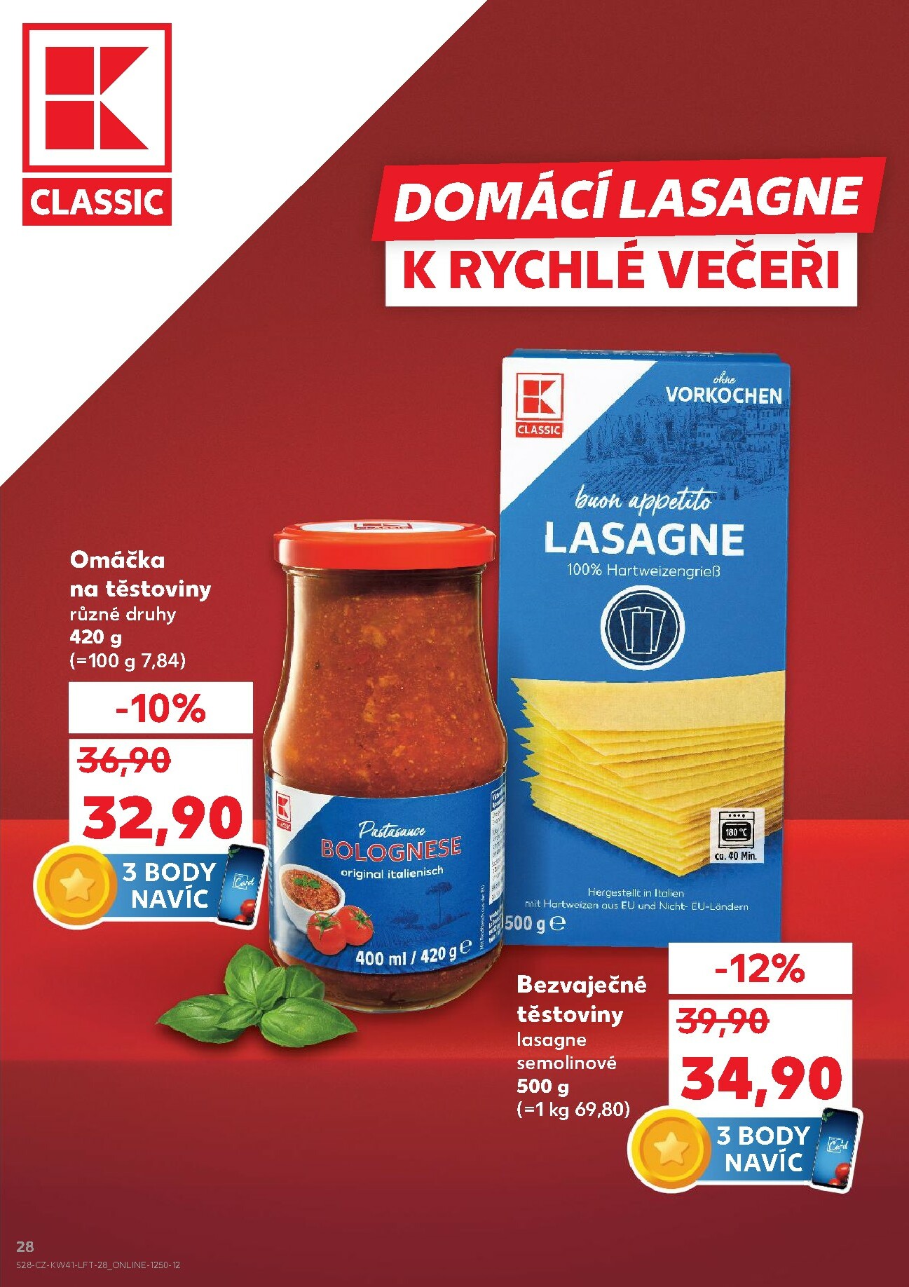 kaufland - Aktuální leták Kaufland Kolín od 08.10. do 14.10. - page: 28 kaufland - Aktuální leták Kaufland Kolín od 08.10. do 14.10. - page: 28