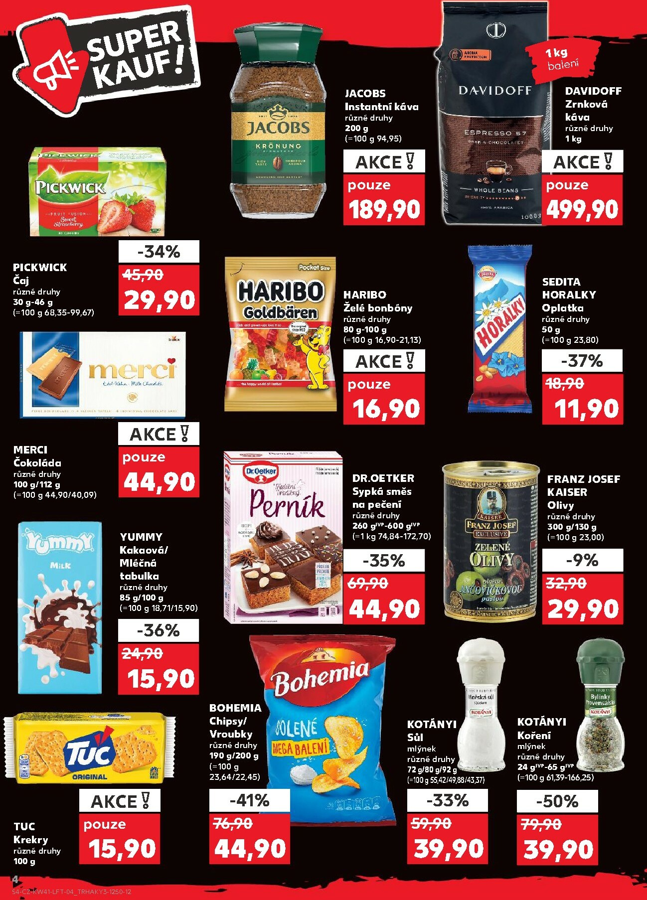 kaufland - Aktuální leták Kaufland Kolín od 08.10. do 14.10. - page: 4 kaufland - Aktuální leták Kaufland Kolín od 08.10. do 14.10. - page: 4