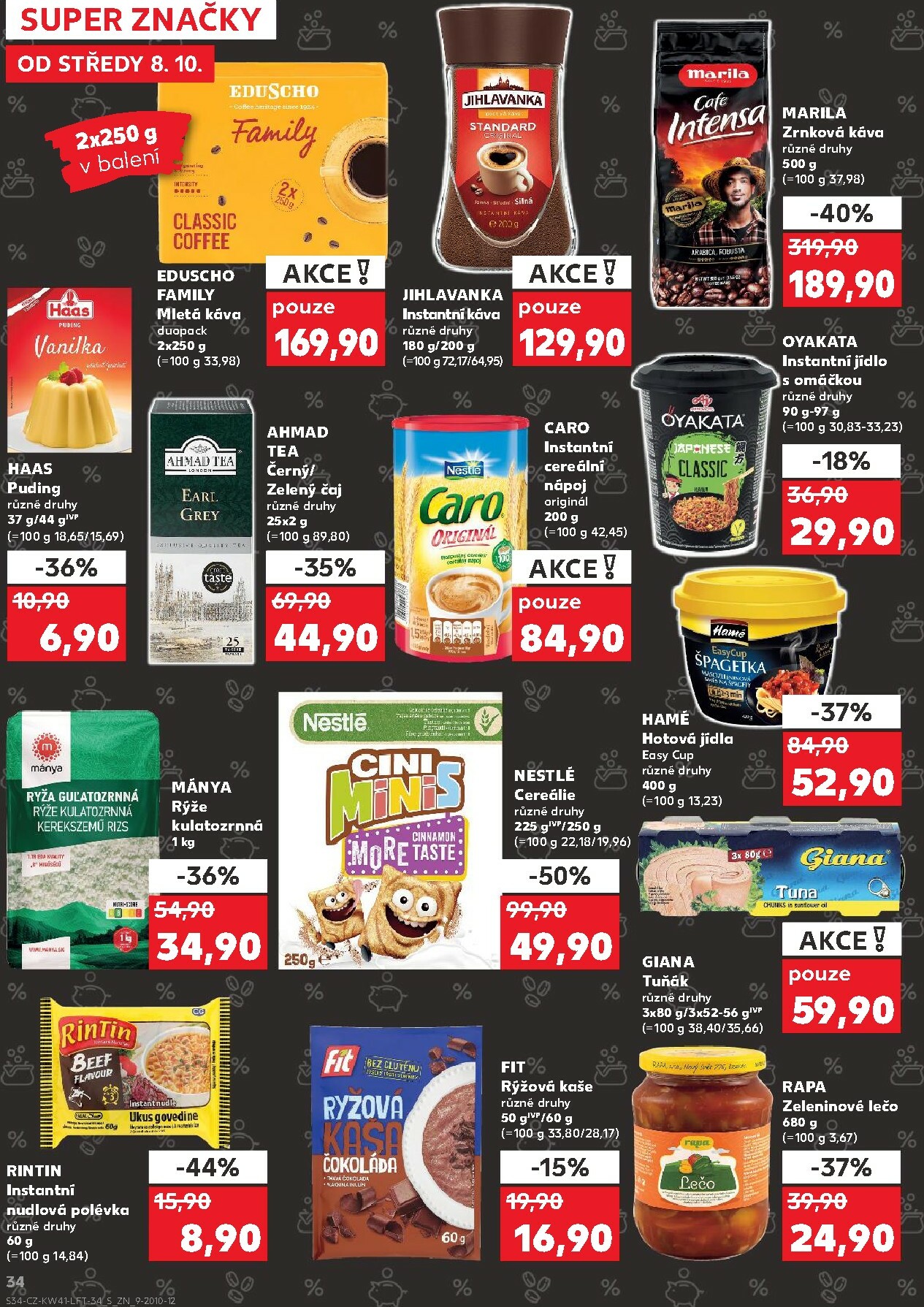 kaufland - Aktuální leták Kaufland Kolín od 08.10. do 14.10. - page: 34 kaufland - Aktuální leták Kaufland Kolín od 08.10. do 14.10. - page: 34